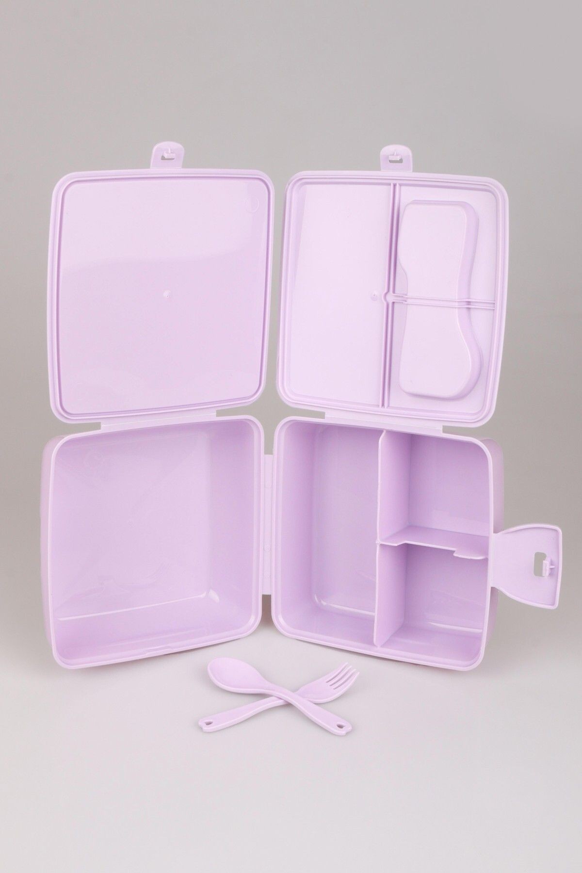 DEKOMUS İLE LİSANSLI HELLO KITTY & BEST FRIENDS KUROMI,MY MELODY 2 KATLI BESLENME KABI/LUNCH BOX