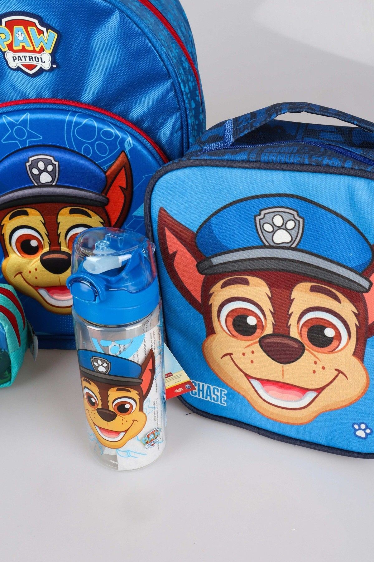YENİ SEZON LİSANSLI PAW PATROL OKULDA MACERA KOLEKSİYONU OKUL,TERMOSLU BESLENME VE KALEM ÇANTASI İLE