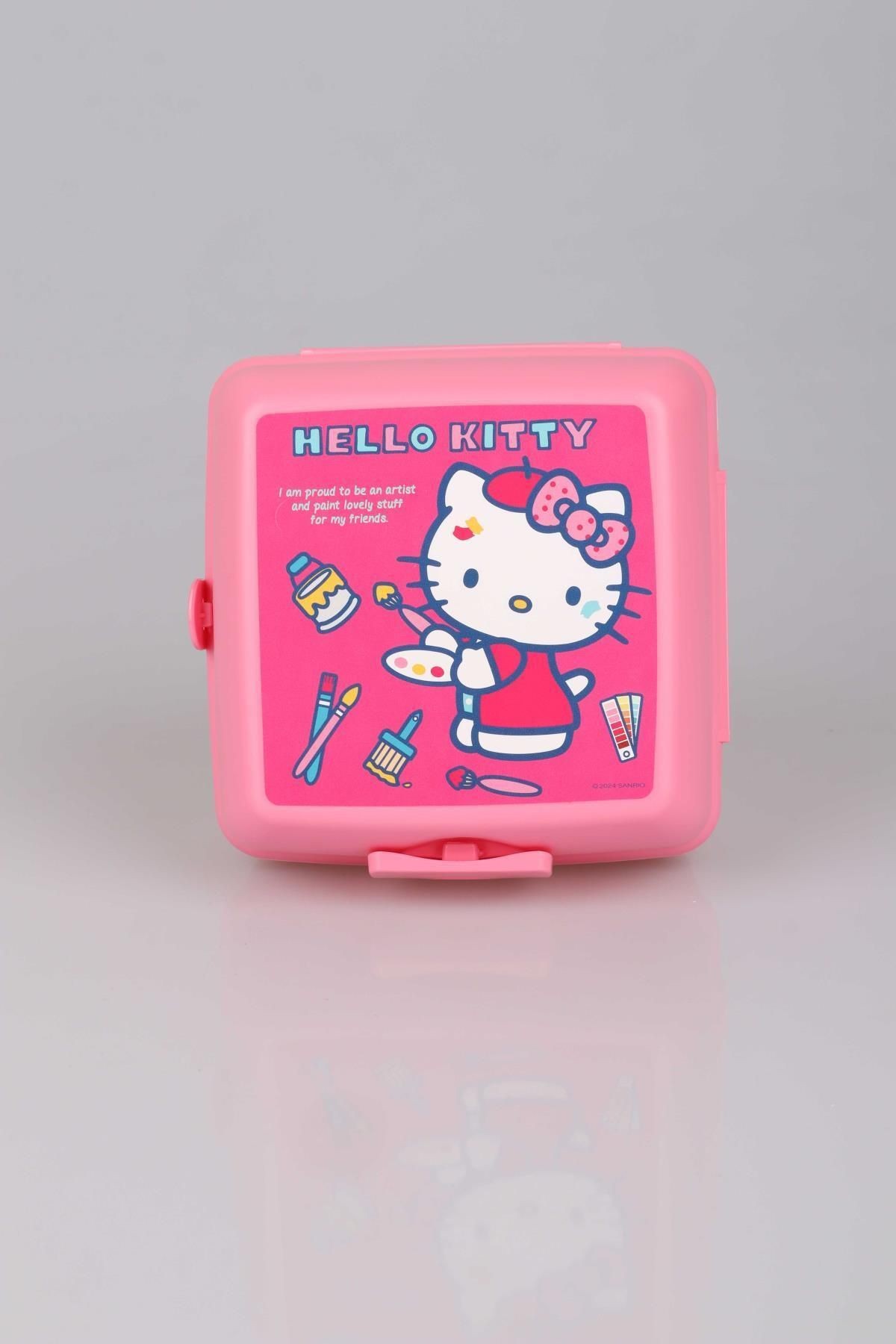 YENİ SEZON LİSANSLI HELLO KITTY 2 KATLI BESLENME KUTUSU / LUNCH BOX