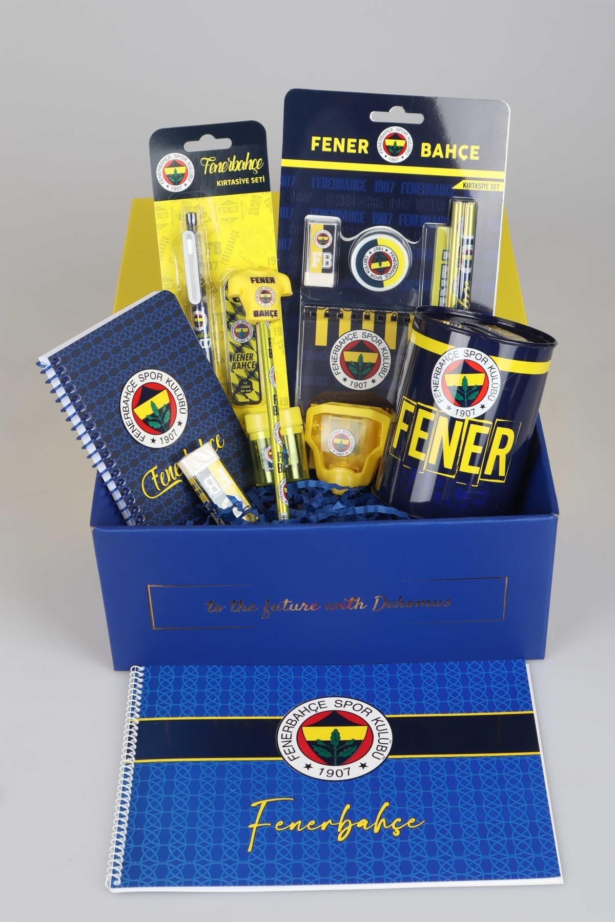 FENERBAHÇE ÖZEL KUTULU PREMIUM 19 PARÇA KIRTASİYE SETİ