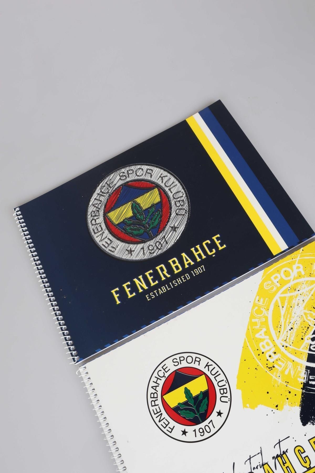 YENİ SEZON LİSANSLI FENERBAHÇE RESİM DEFTERİ 17*24 CM 15 YAPRAK