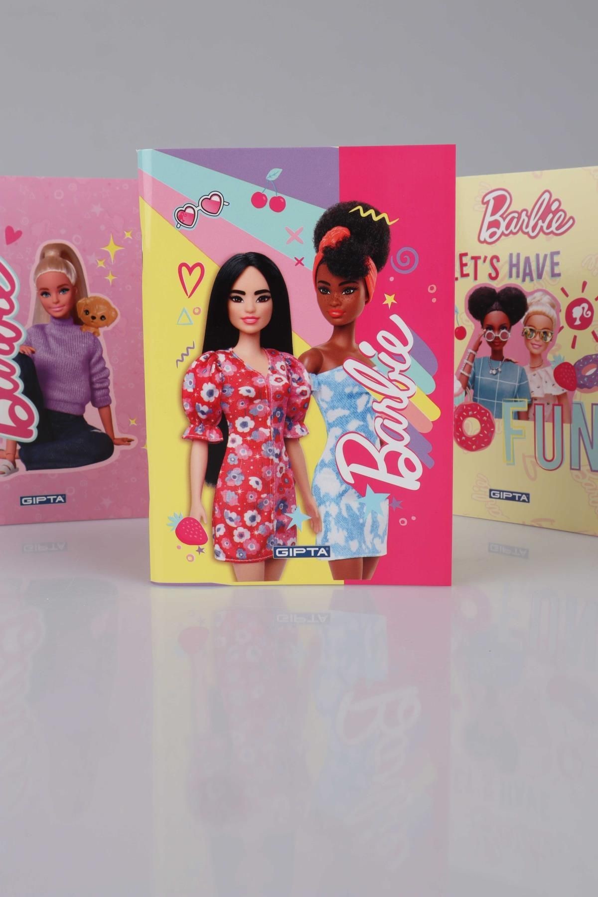 YENİ SEZON LİSANSLI BARBIE A6 ÇİZGİLİ NOT DEFTERİ