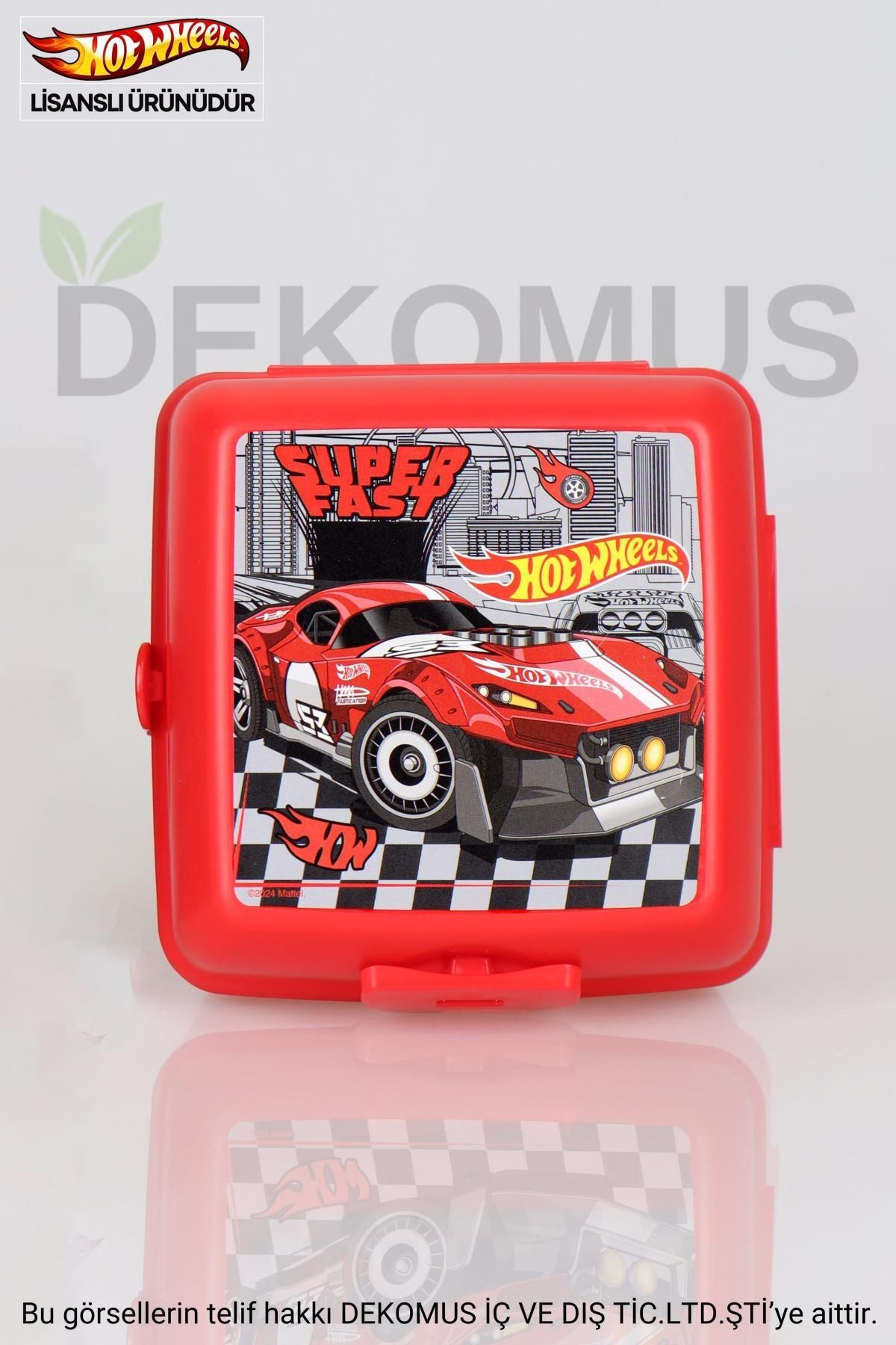 YENİ SEZON LİSANSLI HOT WHEELS 2 KATLI BESLENME KUTUSU *SMART LUNCH BOX*