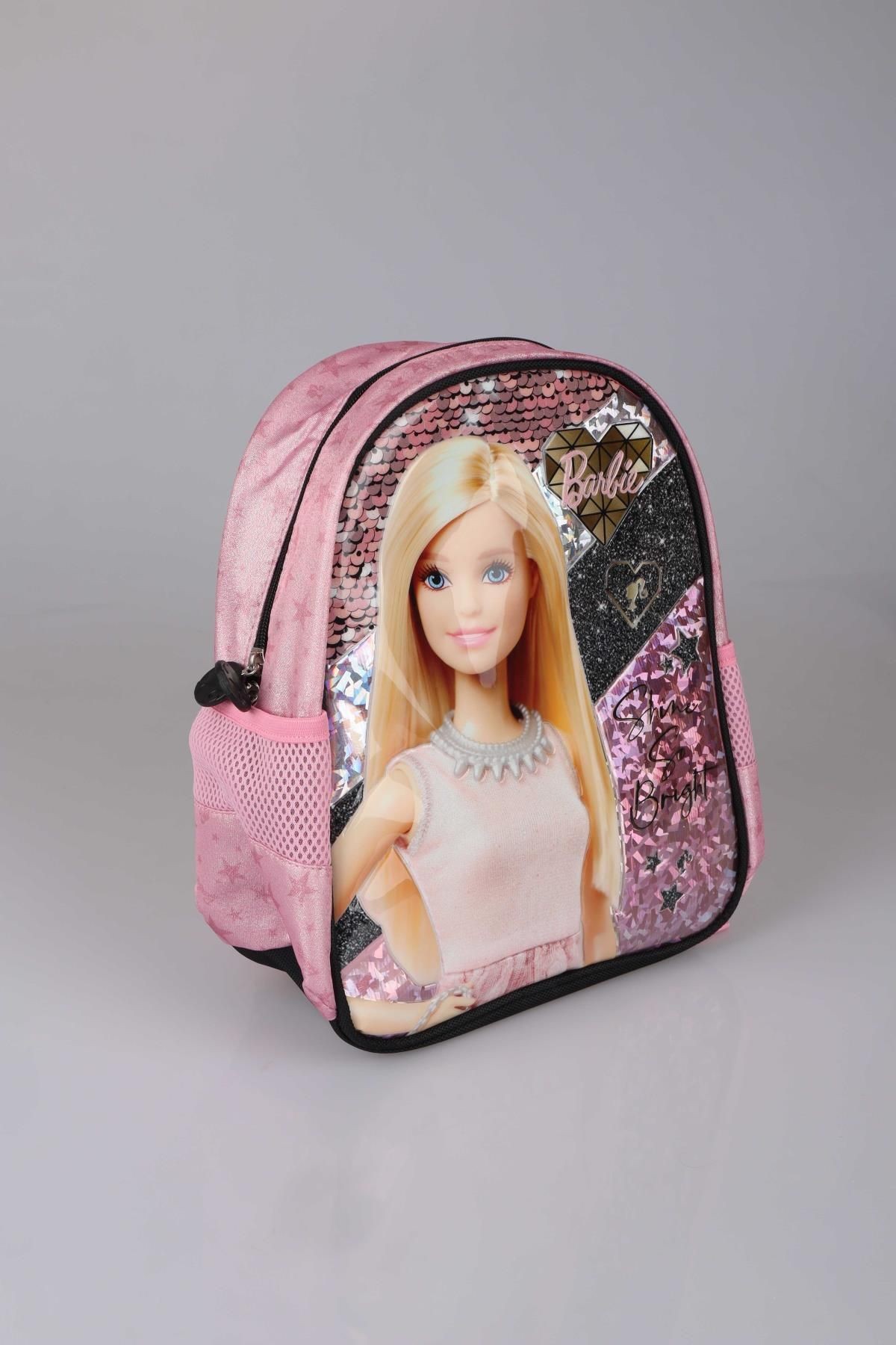 LİSANSLI BARBIE GİZEMLİ PARILTILAR KOLEKSİYONU ANAOKUL,KALEM VE BESLENME ÇANTASI SETİ