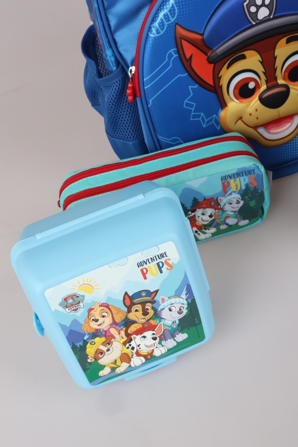 YENİ SEZON LİSANSLI PAW PATROL OKULDA MACERA KOLEKSİYONU OKUL,TERMOSLU BESLENME VE KALEM ÇANTASI İLE