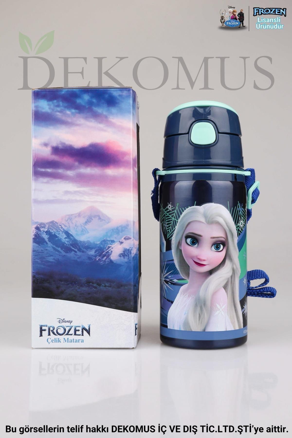 İle Lisanslı Frozen Salto Hıdden Truth Çelik Matara 500 ml