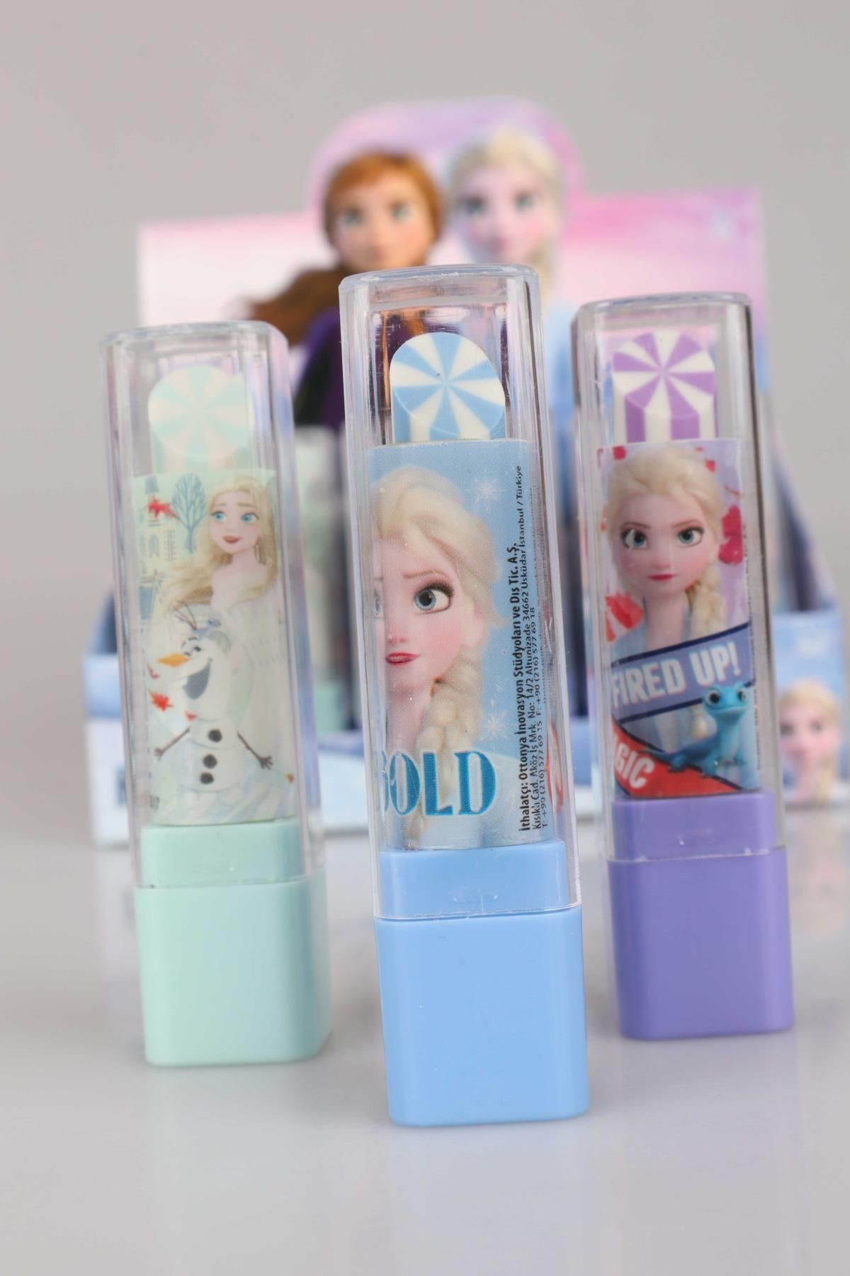 LİSANSLI FROZEN ELSA "2 ADET" RUJ SİLGİ