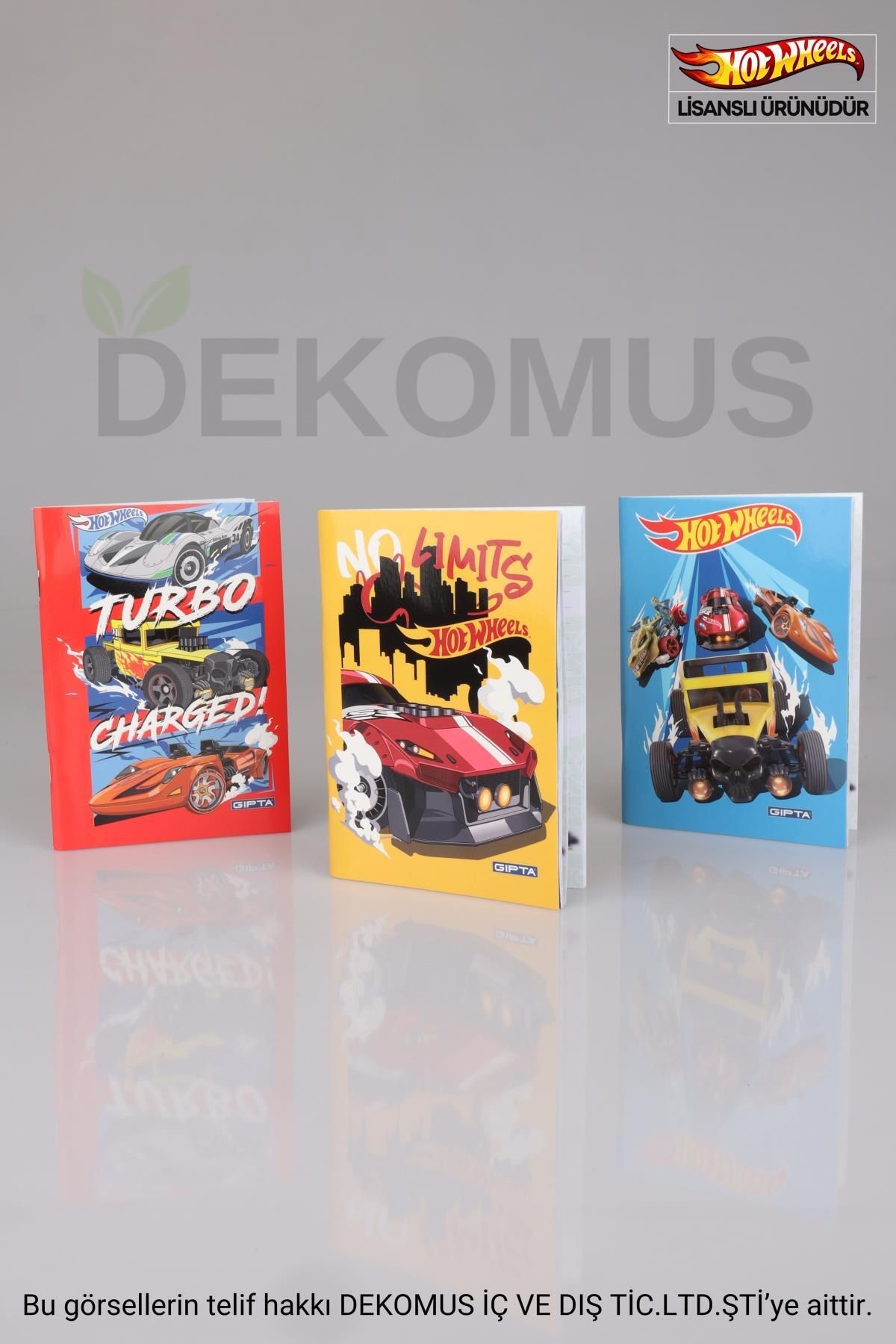 YENİ SEZON LİSANSLI HOT WHEELS A6 ÇİZGİLİ NOT DEFTERİ