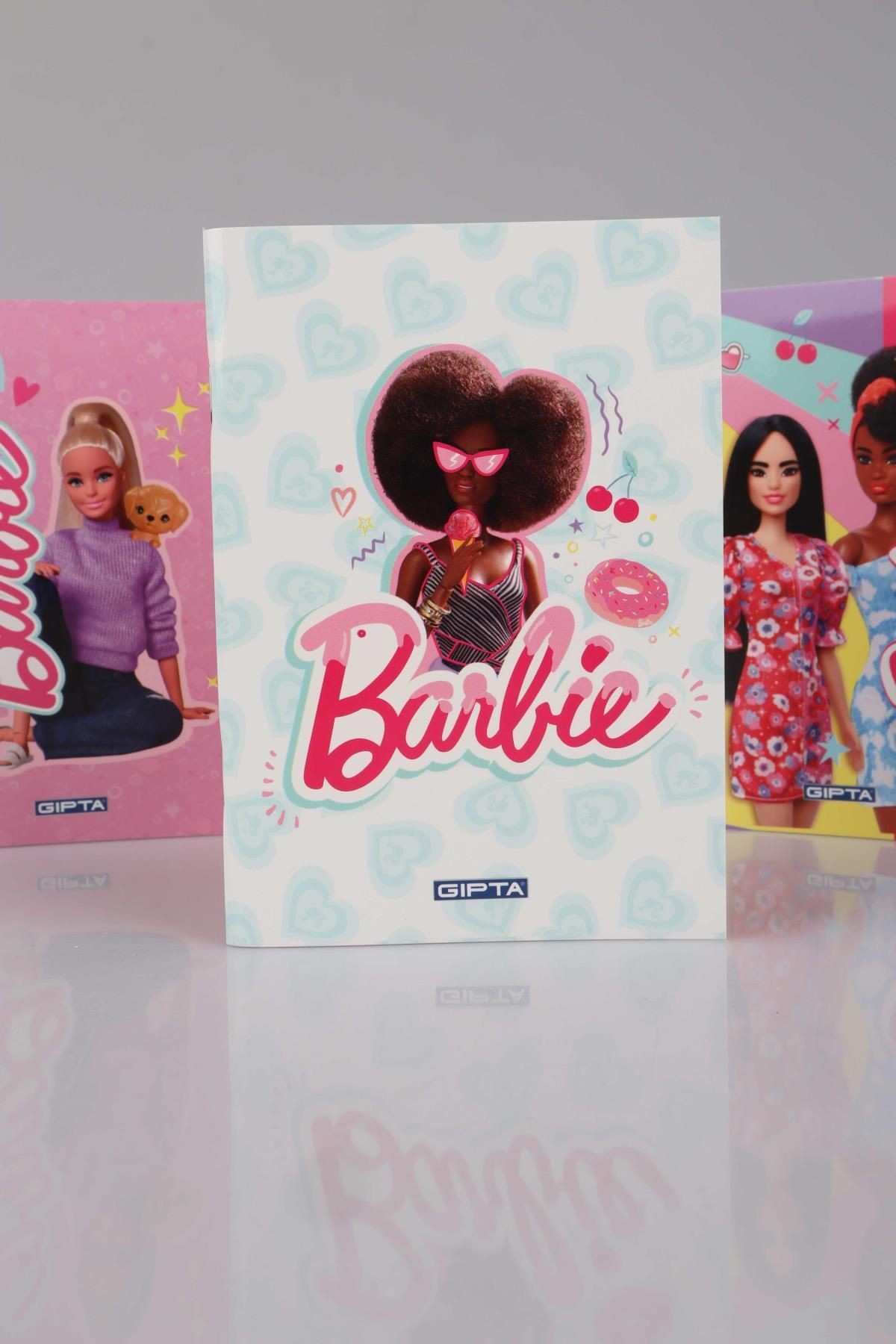 YENİ SEZON LİSANSLI BARBIE A6 ÇİZGİLİ NOT DEFTERİ