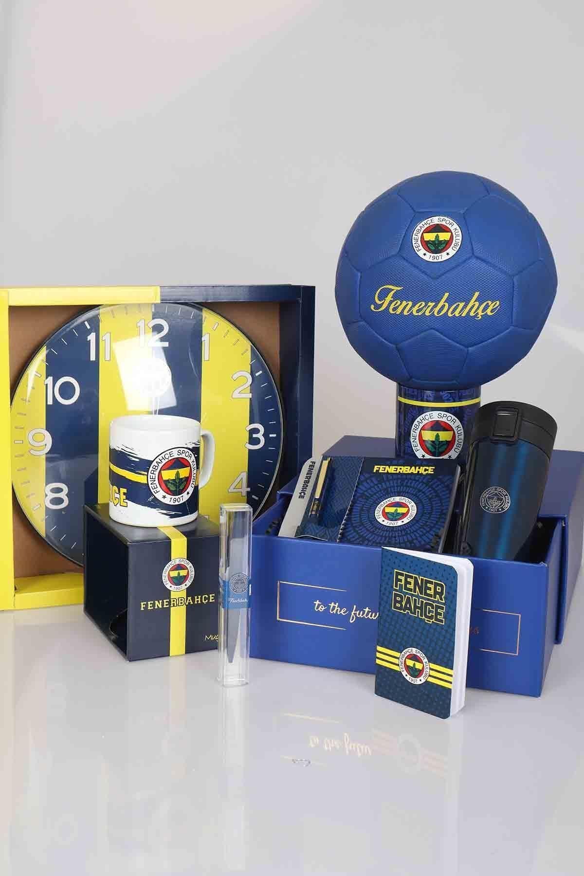 LİSANSLI FENERBAHÇE "PREMIUM FULL + FULL SET" DUVAR SAATİ İLE