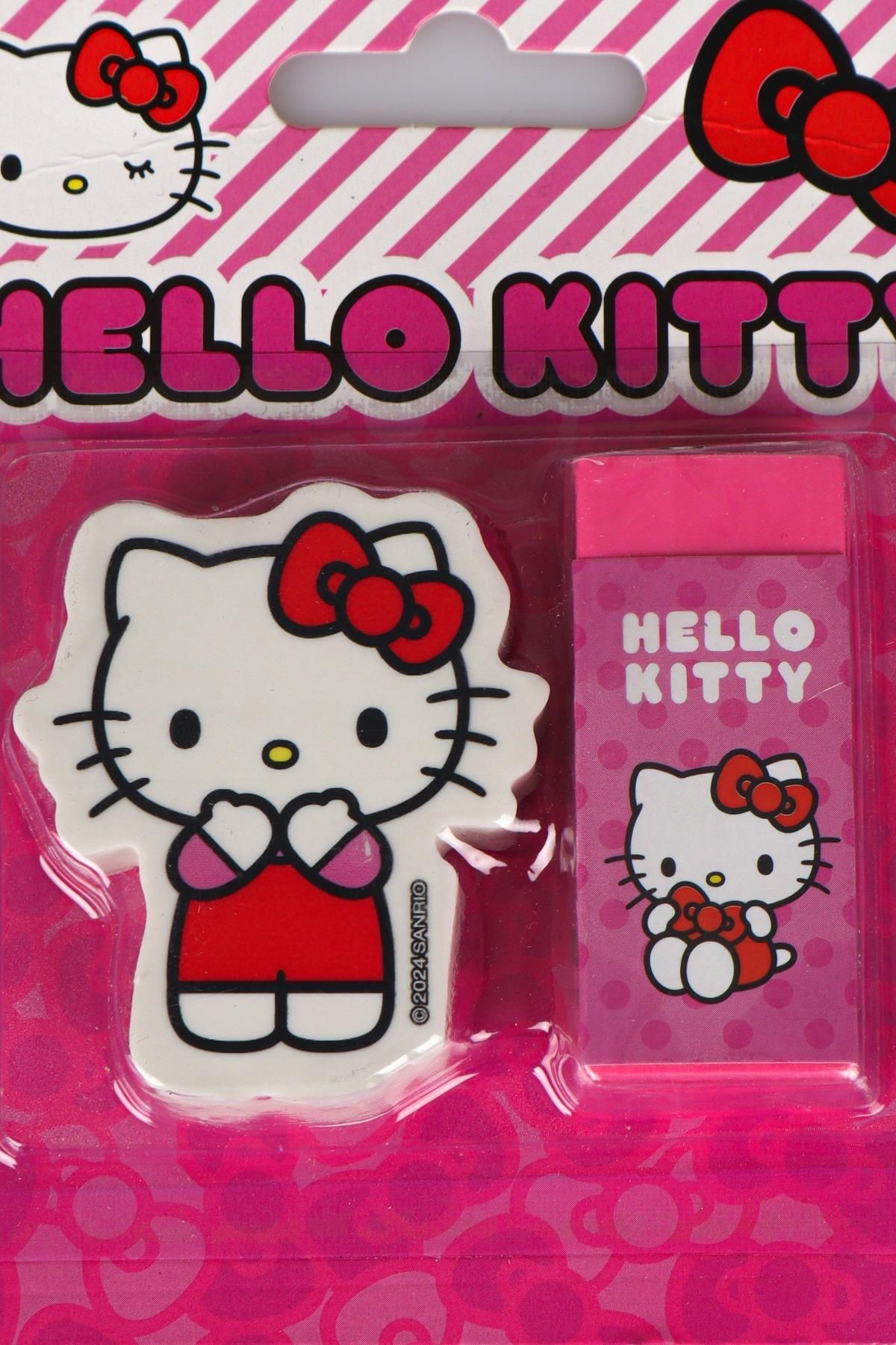 DEKOMUS İLE YENİ SEZON LİSANSLI HELLO KITTY 2'Lİ SİLGİ