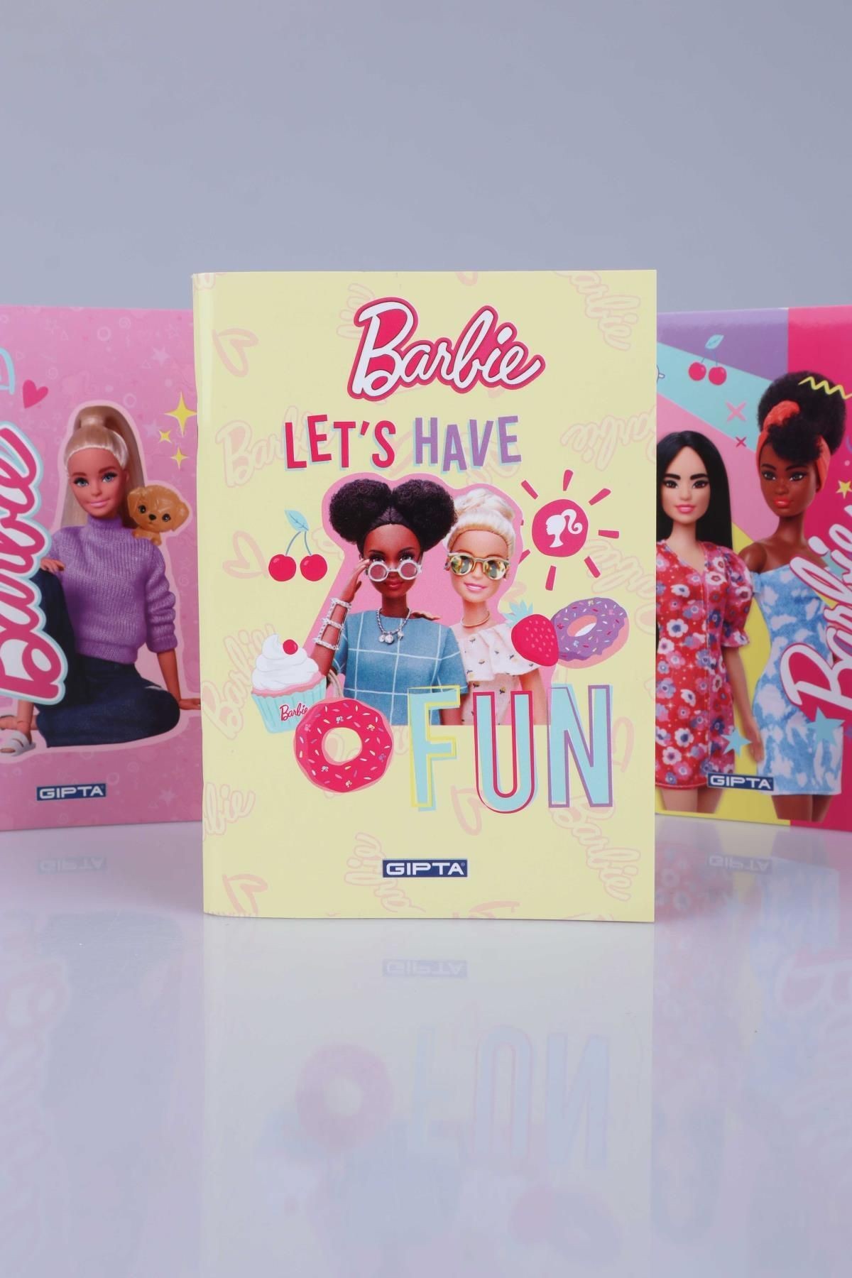 YENİ SEZON LİSANSLI BARBIE A6 ÇİZGİLİ NOT DEFTERİ