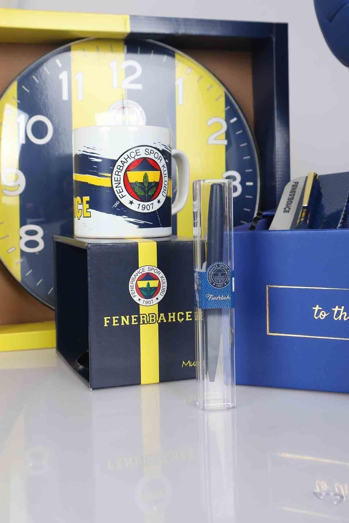 LİSANSLI FENERBAHÇE "PREMIUM FULL + FULL SET" DUVAR SAATİ İLE