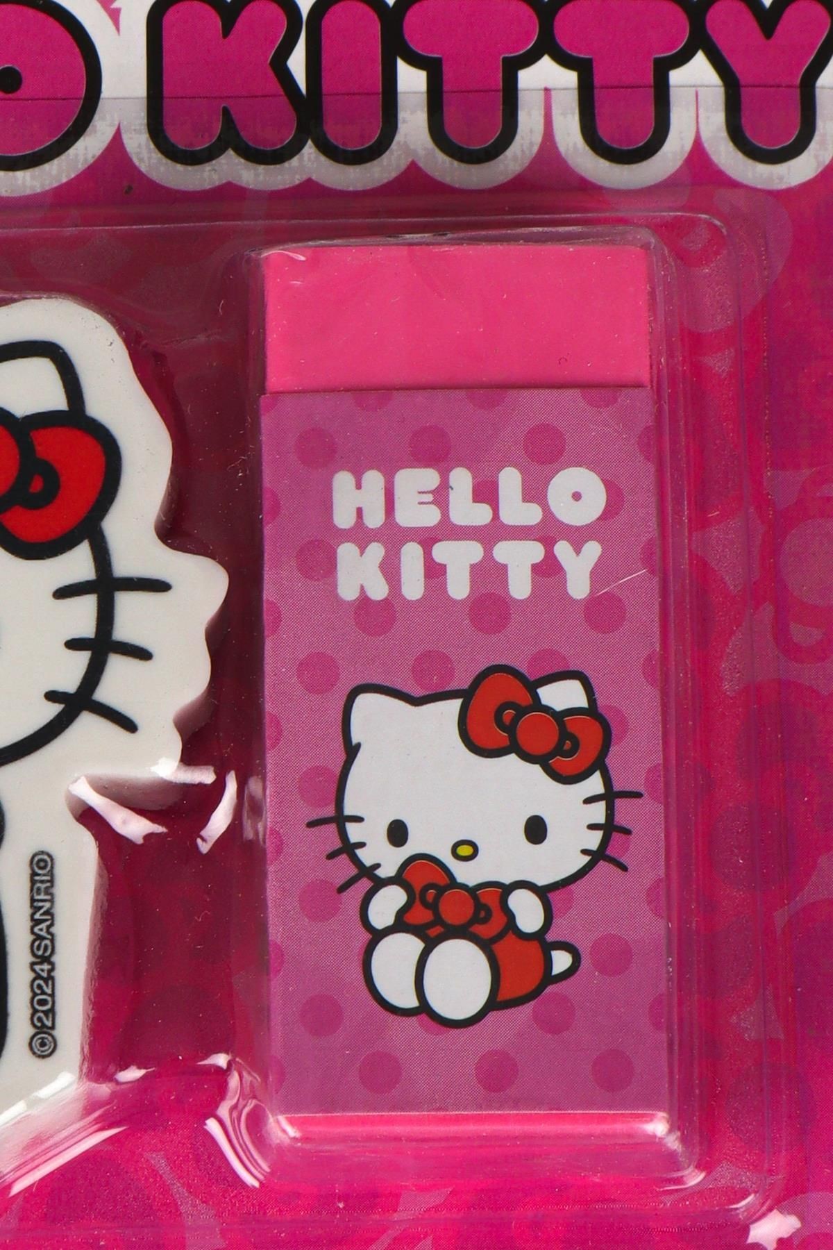 DEKOMUS İLE YENİ SEZON LİSANSLI HELLO KITTY 2'Lİ SİLGİ