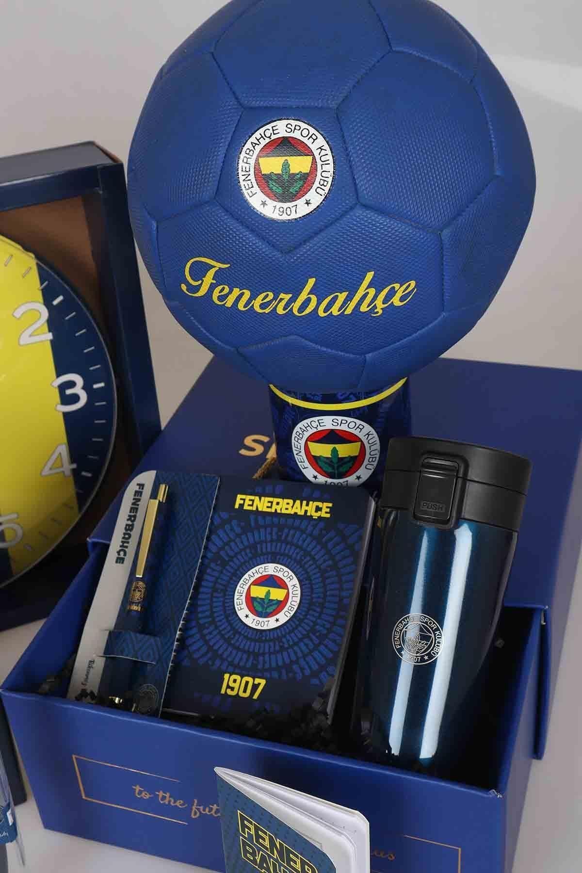 LİSANSLI FENERBAHÇE "PREMIUM FULL + FULL SET" DUVAR SAATİ İLE