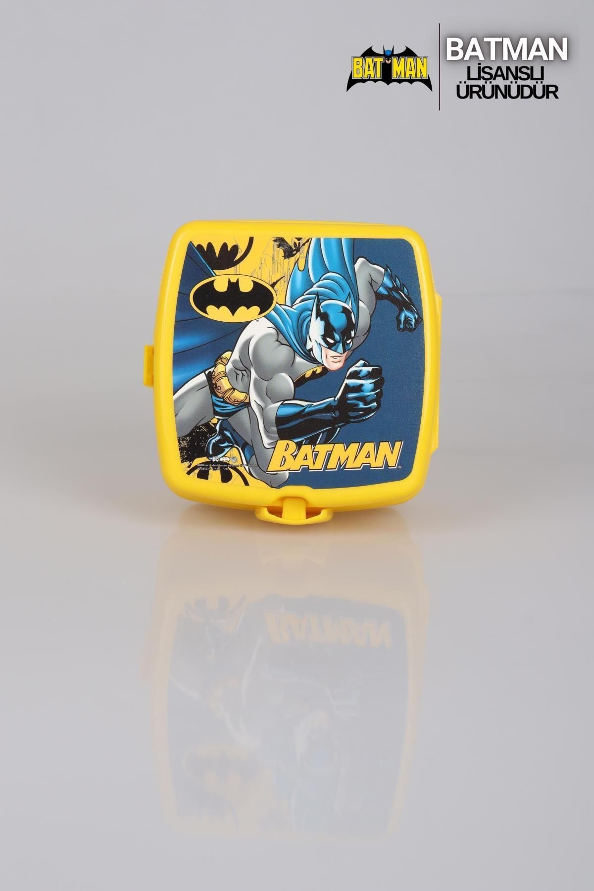 LİSANSLI BATMAN 2 KATLI BESLENME KUTUSU / LUNCH BOX