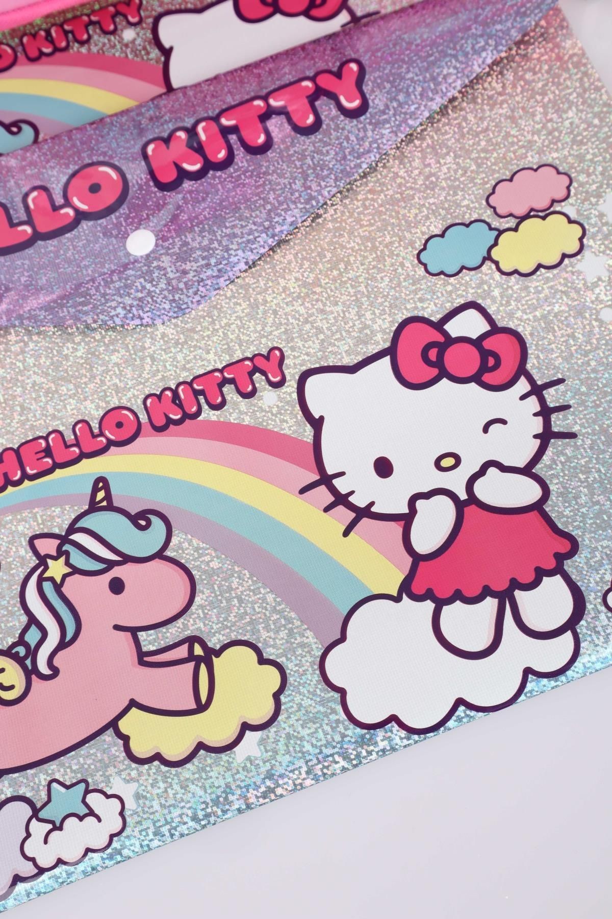 LİSANSLI HELLO KITTY SHINY 2'Lİ ÇITÇITLI DOSYA