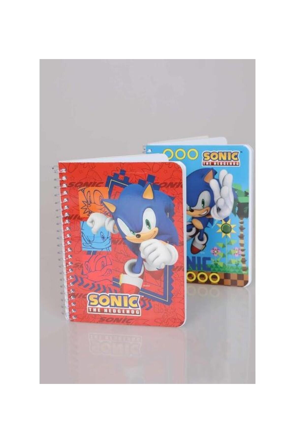 LİSANSLI SONIC ÇİZGİLİ NOT DEFTERİ / BLOKNOT 80 YAPRAK