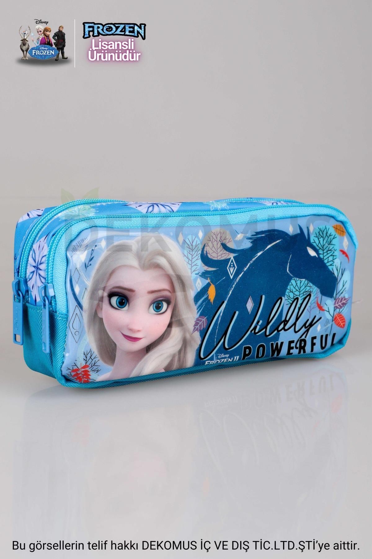 Yeni Sezon Lisanslı Elsa Frozen Kalem Çantası Hawk Wıdely