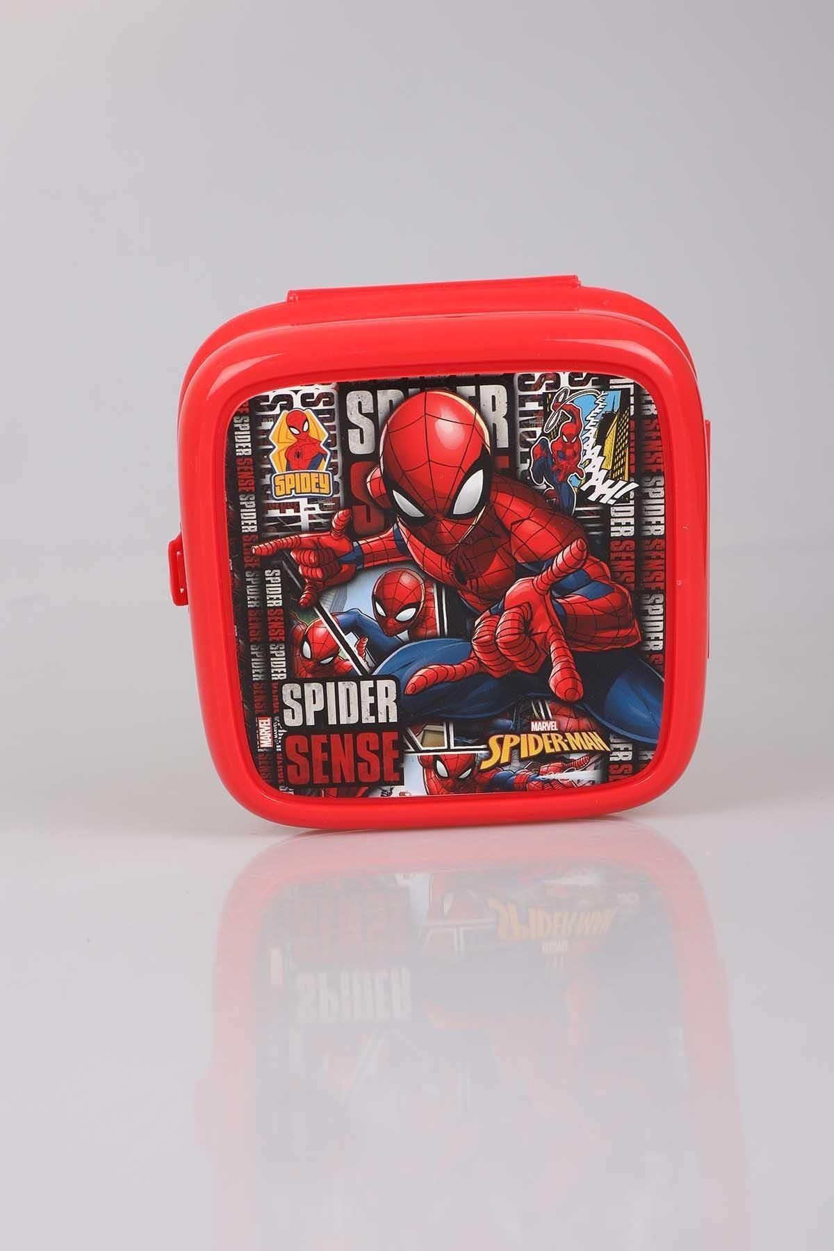 LİSANSLI SPIDERMAN 2 KATLI BESLENME KUTUSU / LUNCH BOX