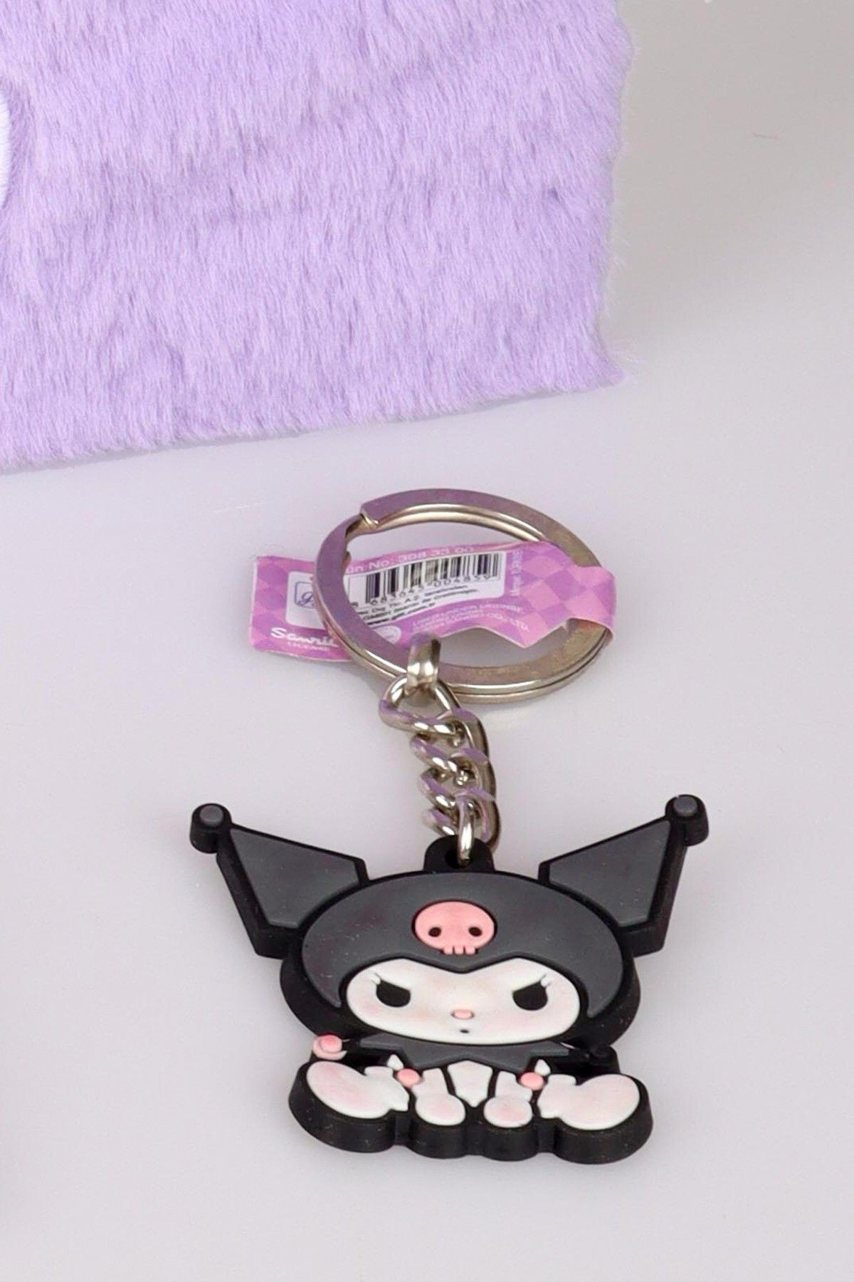 DEKOMUS İLE LİSANSLI YENİ SEZON KUROMI PELUŞ BASIC EL ÇANTASI,PARA ÇANTASI VE ZİNCİRLİ ANAHTARLIK SE