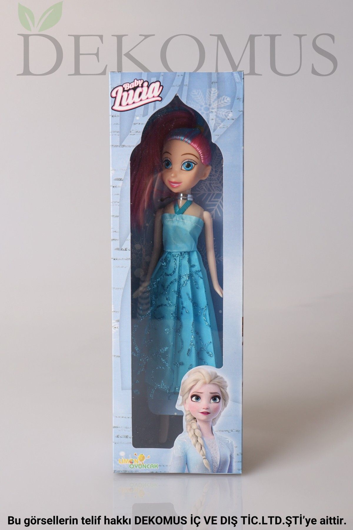 DEKOMUS İLE FROZEN ELSA OYUNCAK BEBEK