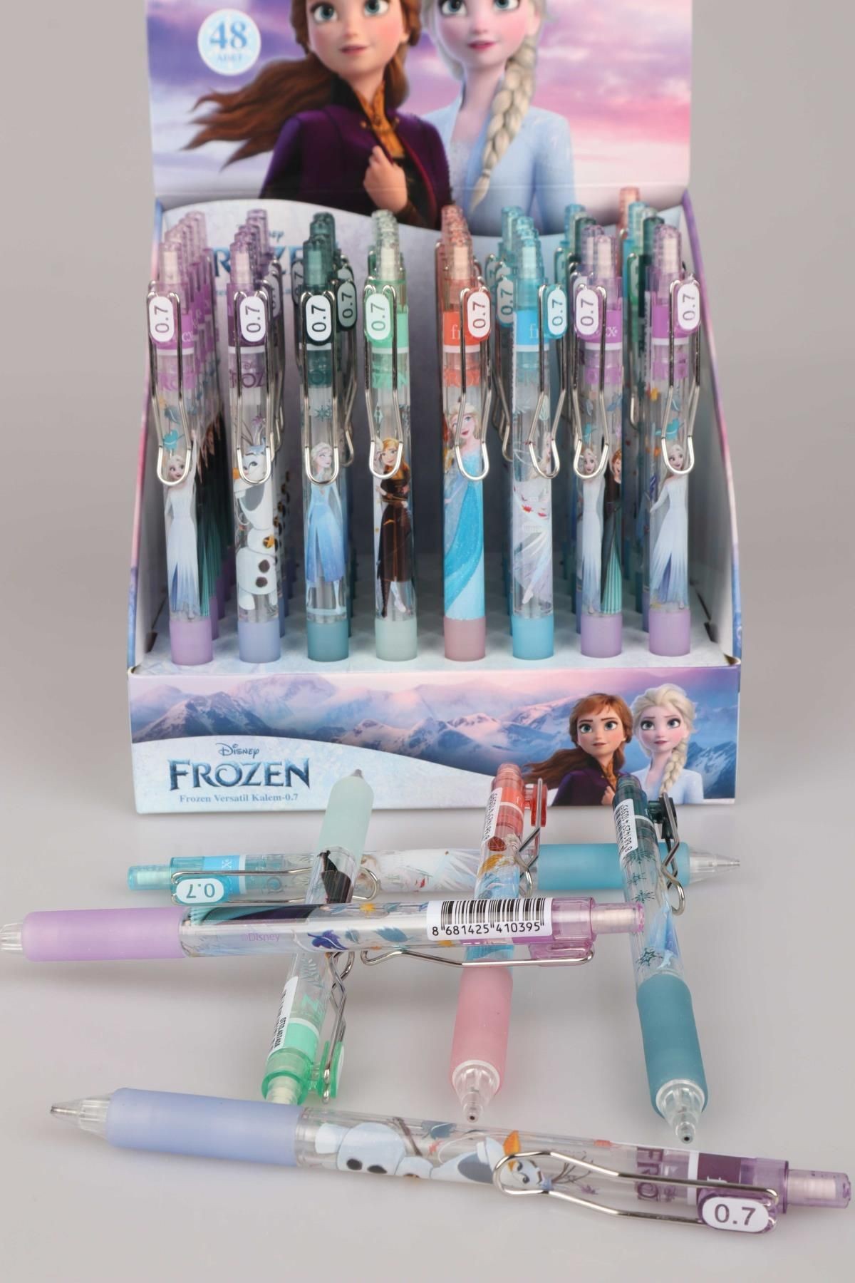 DEKOMUS İLE LİSANSLI ELSA FROZEN VERSATİL UÇLU KALEM 0.7 MM