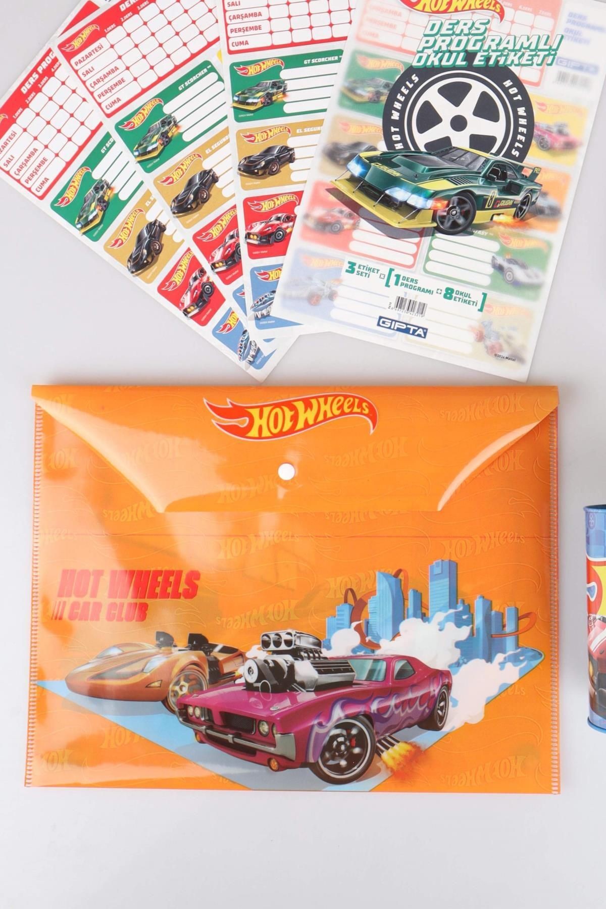 YENİ SEZON LİSANSLI HOT WHEELS 12 PARÇA KIRTASİYE SETİ ÇITÇIT DOSYA,KALEM,SİLGİ,KUMBARA,KALEMTRAŞ,RE