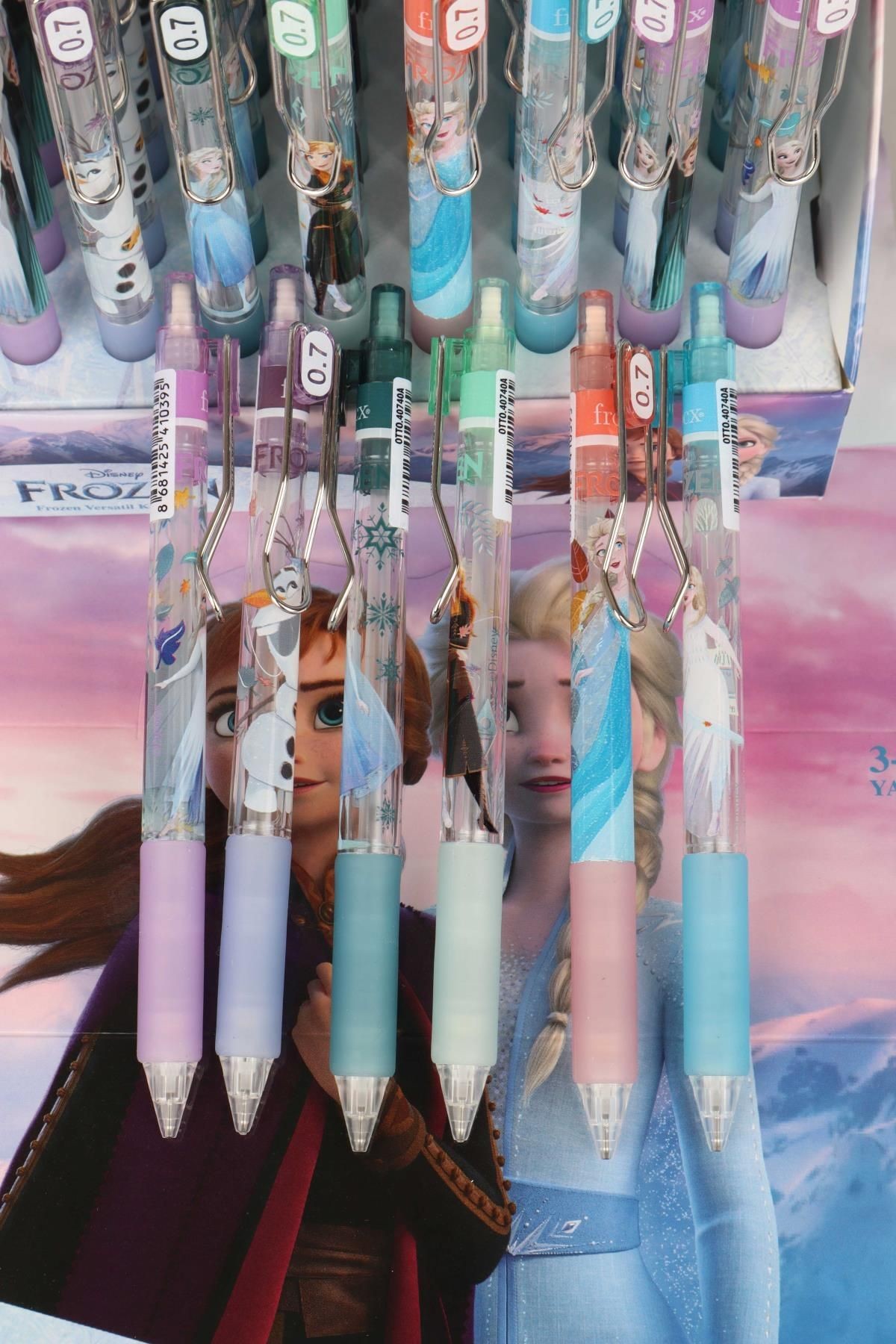 DEKOMUS İLE LİSANSLI ELSA FROZEN VERSATİL UÇLU KALEM 0.7 MM