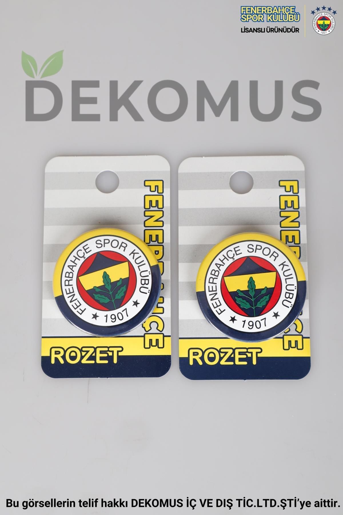 DEKOMUS İLE LİSANSLI FENERBAHÇE 2'Lİ ROZET