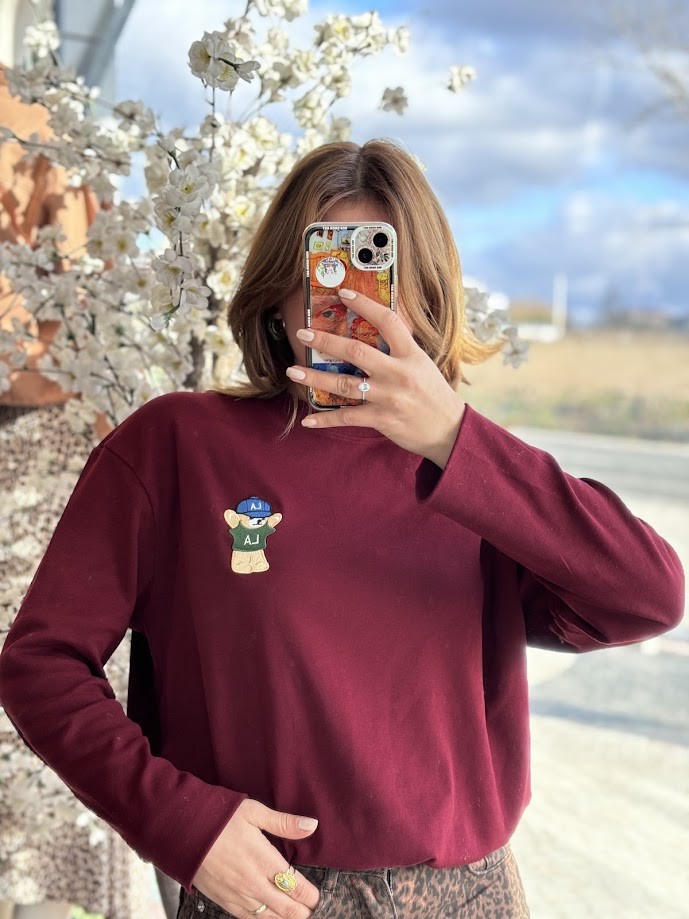 Ayıcık Nakışlı Tshirt