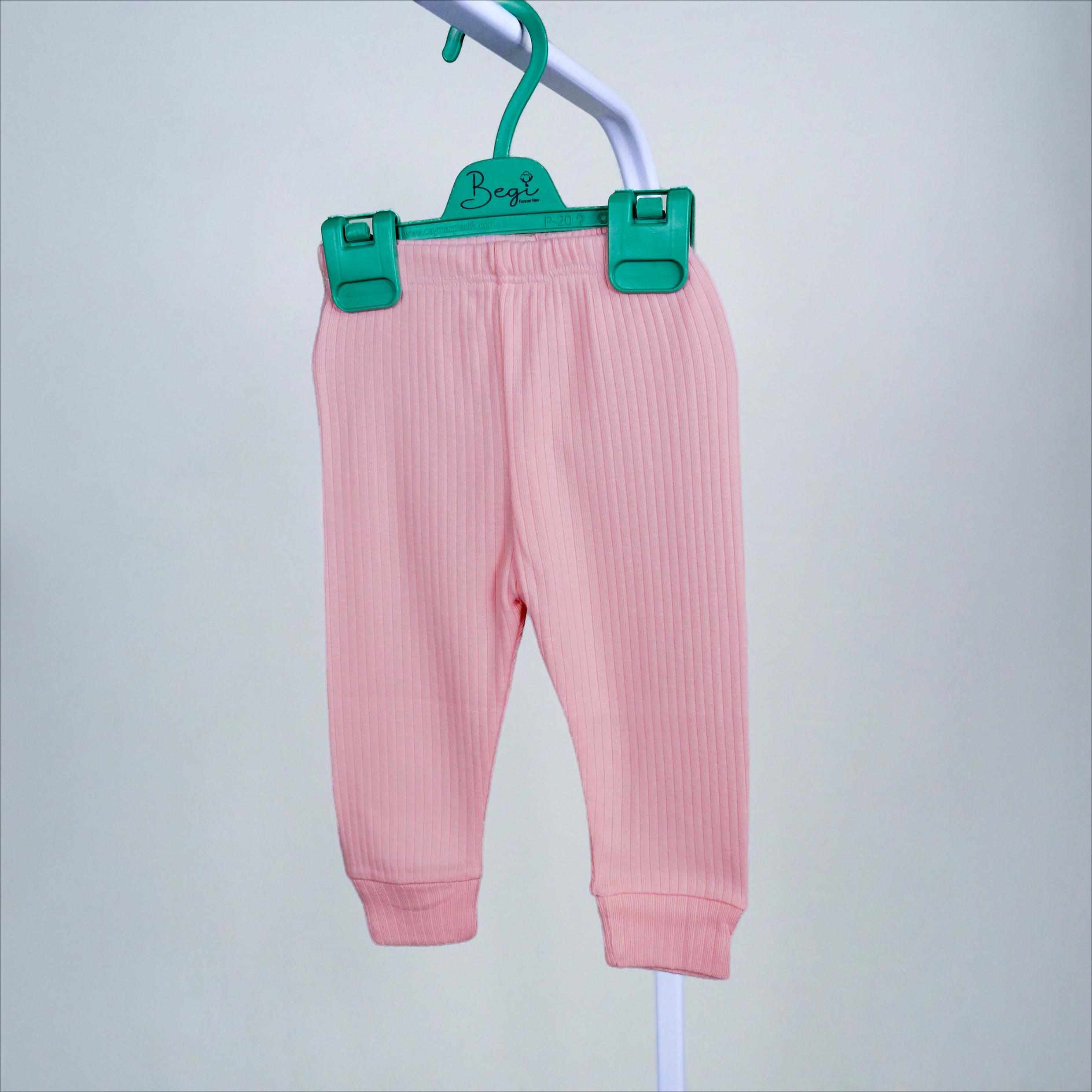 Lora Bliss Unisex Ribanlı Tek Alt - Pembe