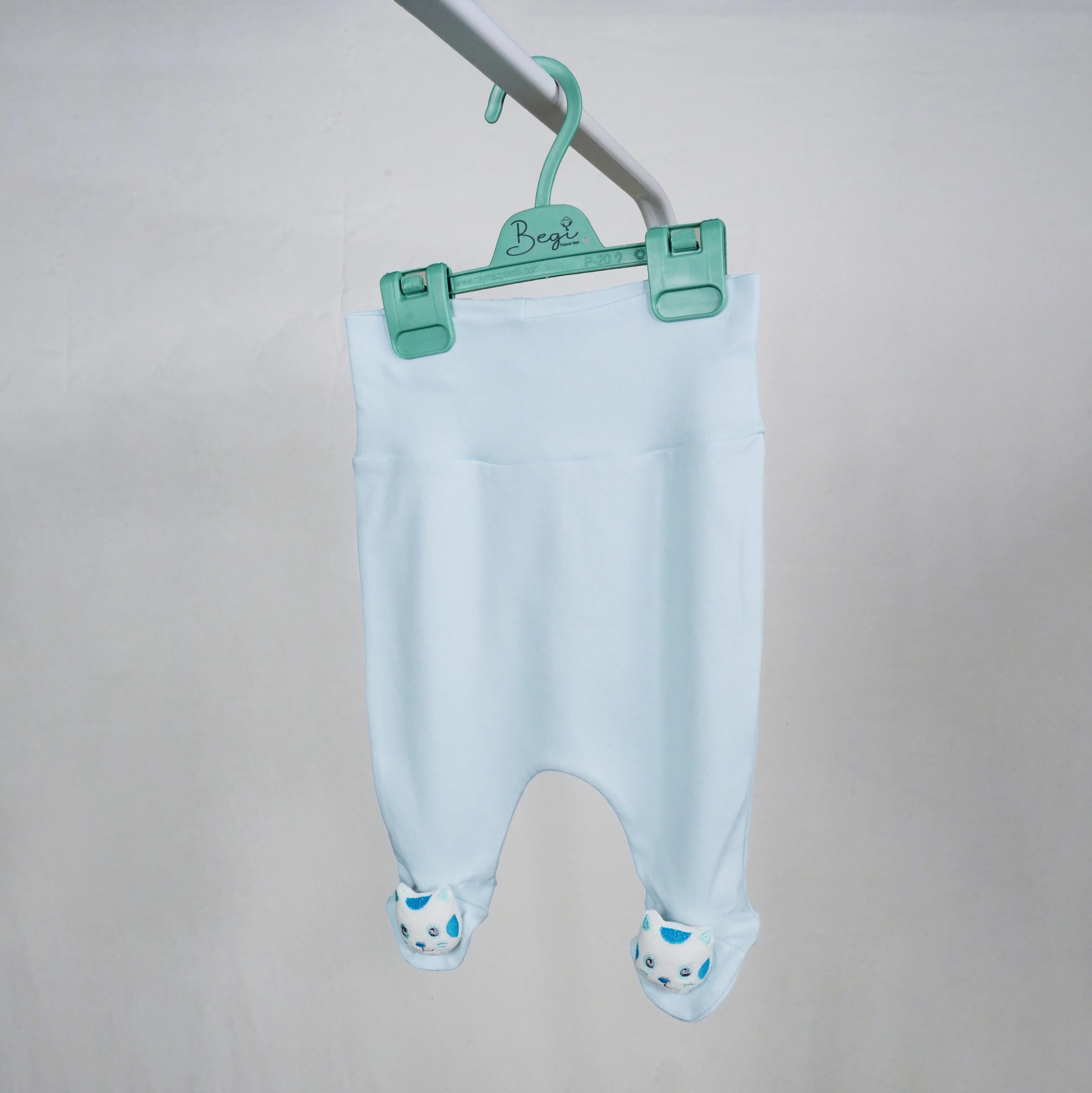 Lora Bliss Bebe Oyuncaklı Bebek Pantolonu | Yumuşak ve Eğlenceli Detaylı - Açık Mavi