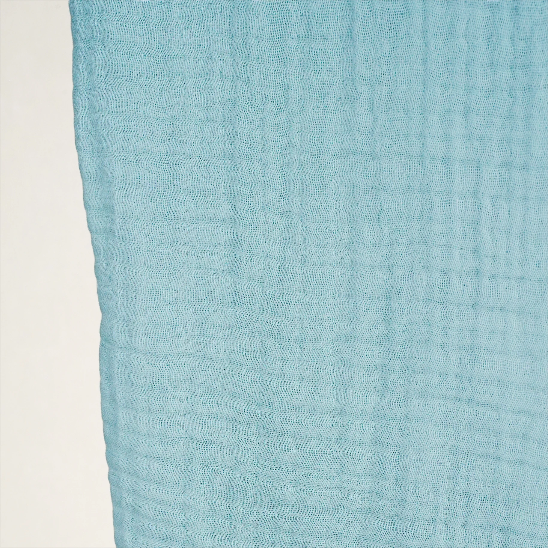 Lora Bliss Unisex Saçaklı Müslin Battaniye – 100x100 cm - Mint Yeşili