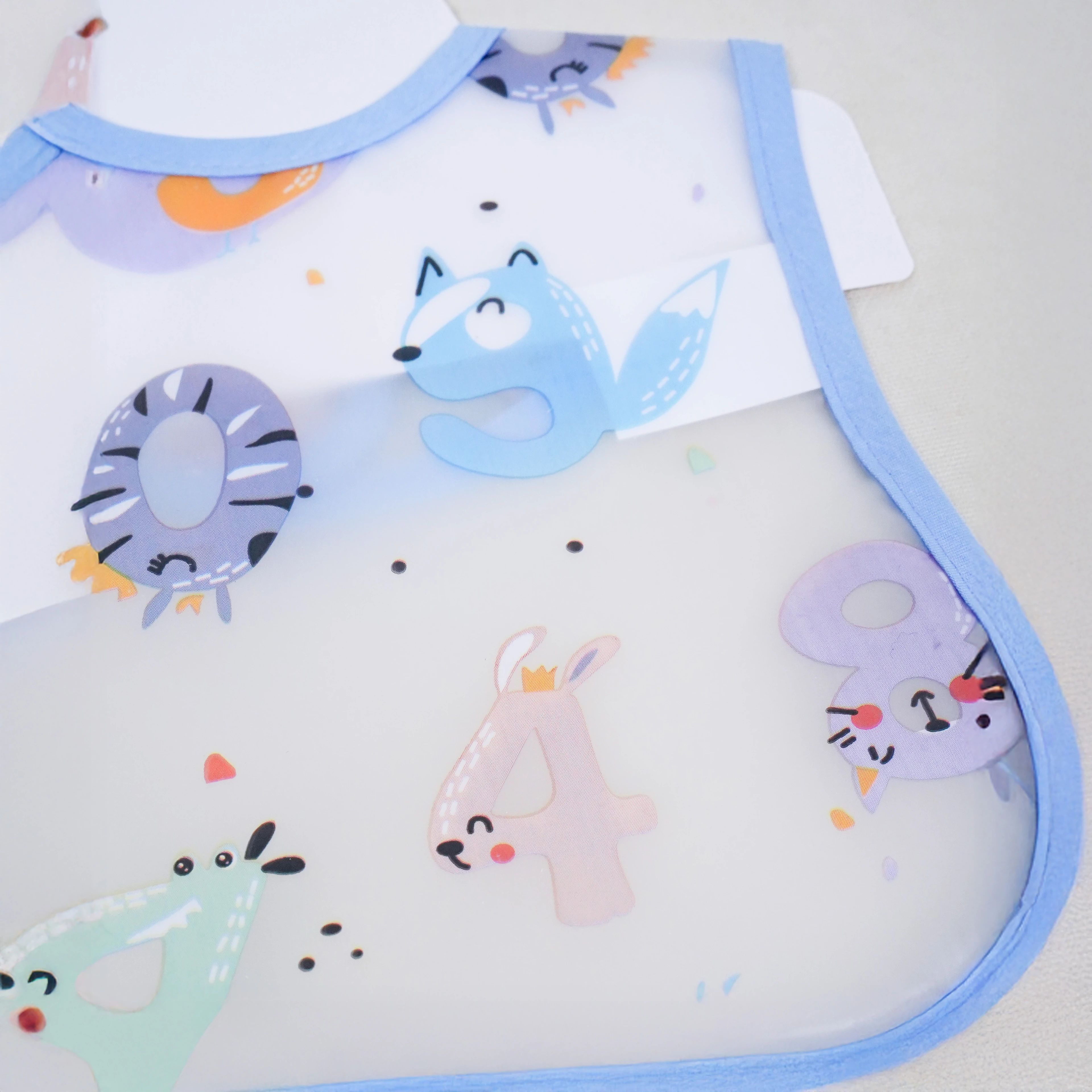 Lora Bliss - Unisex Desenli EVA Küçük Önlük - Mavi