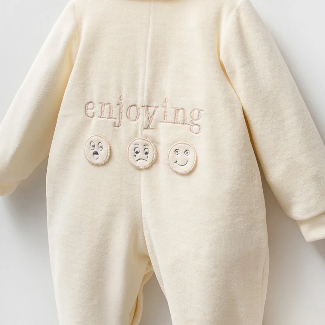 Lora Bliss – Kız Tulum, Body ve Kaşkollu 4’lü Takım - Krem