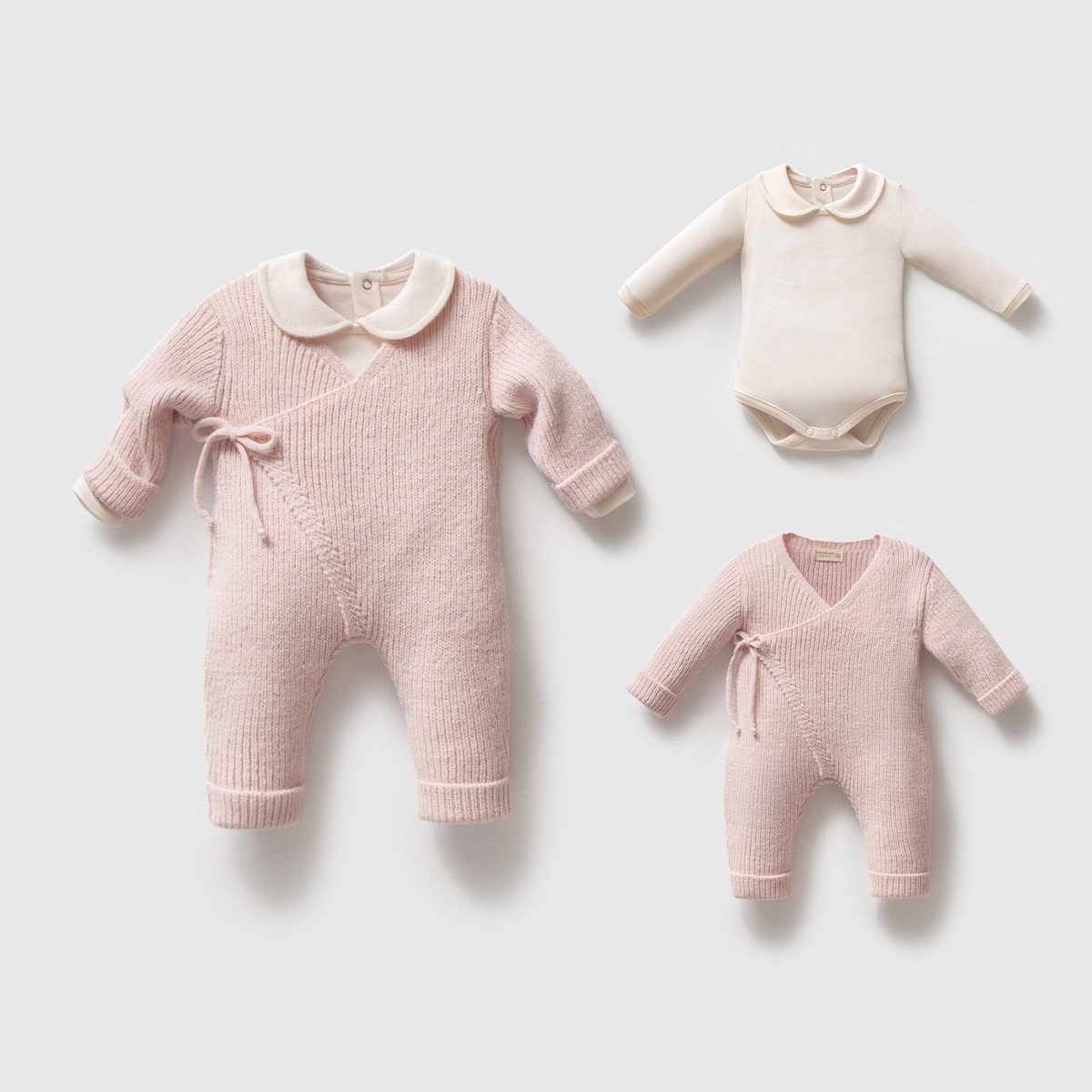 Nipperland Unisex Kruvaze Tulum - Pembe