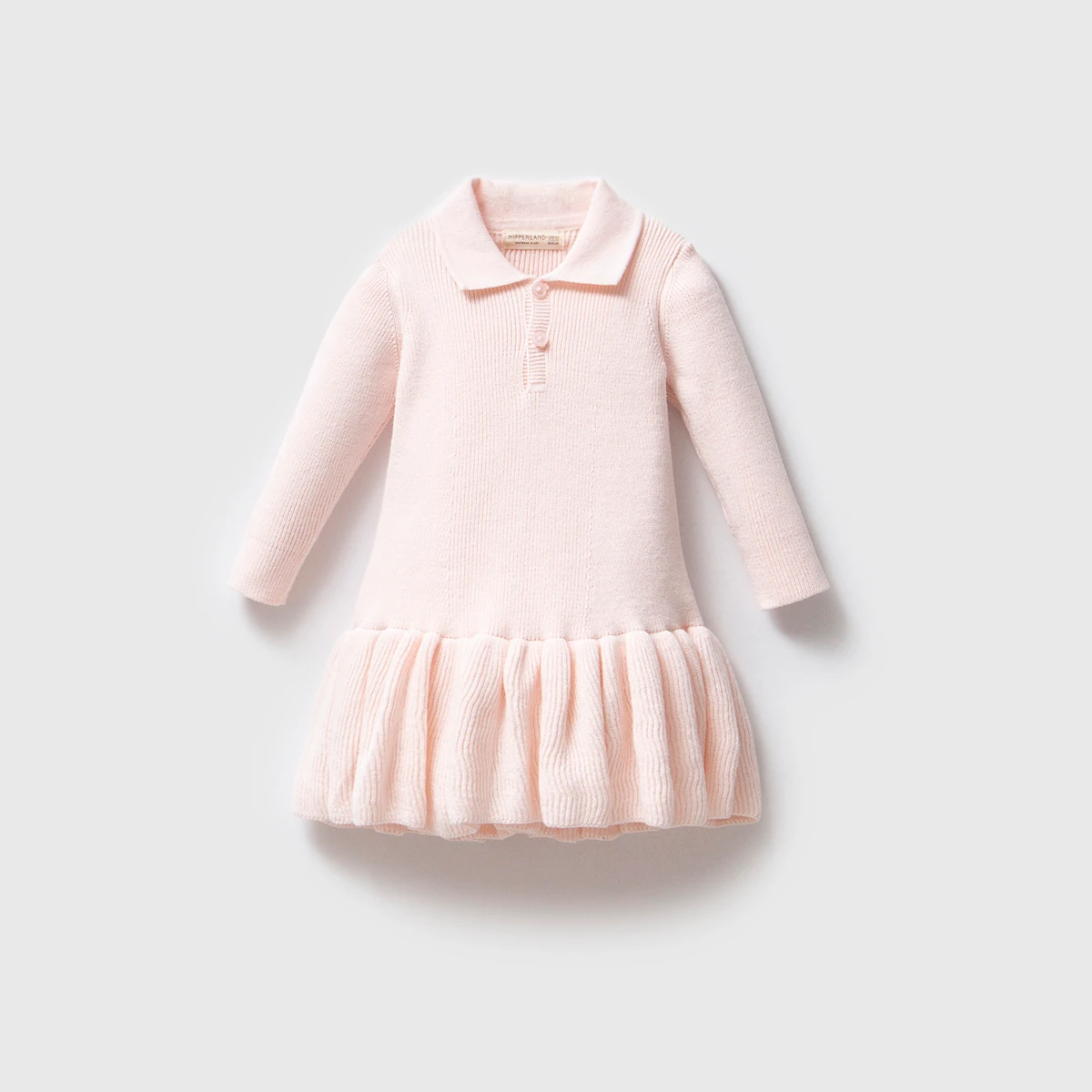 Lora Bliss Kız Polo Elbise - Pembe