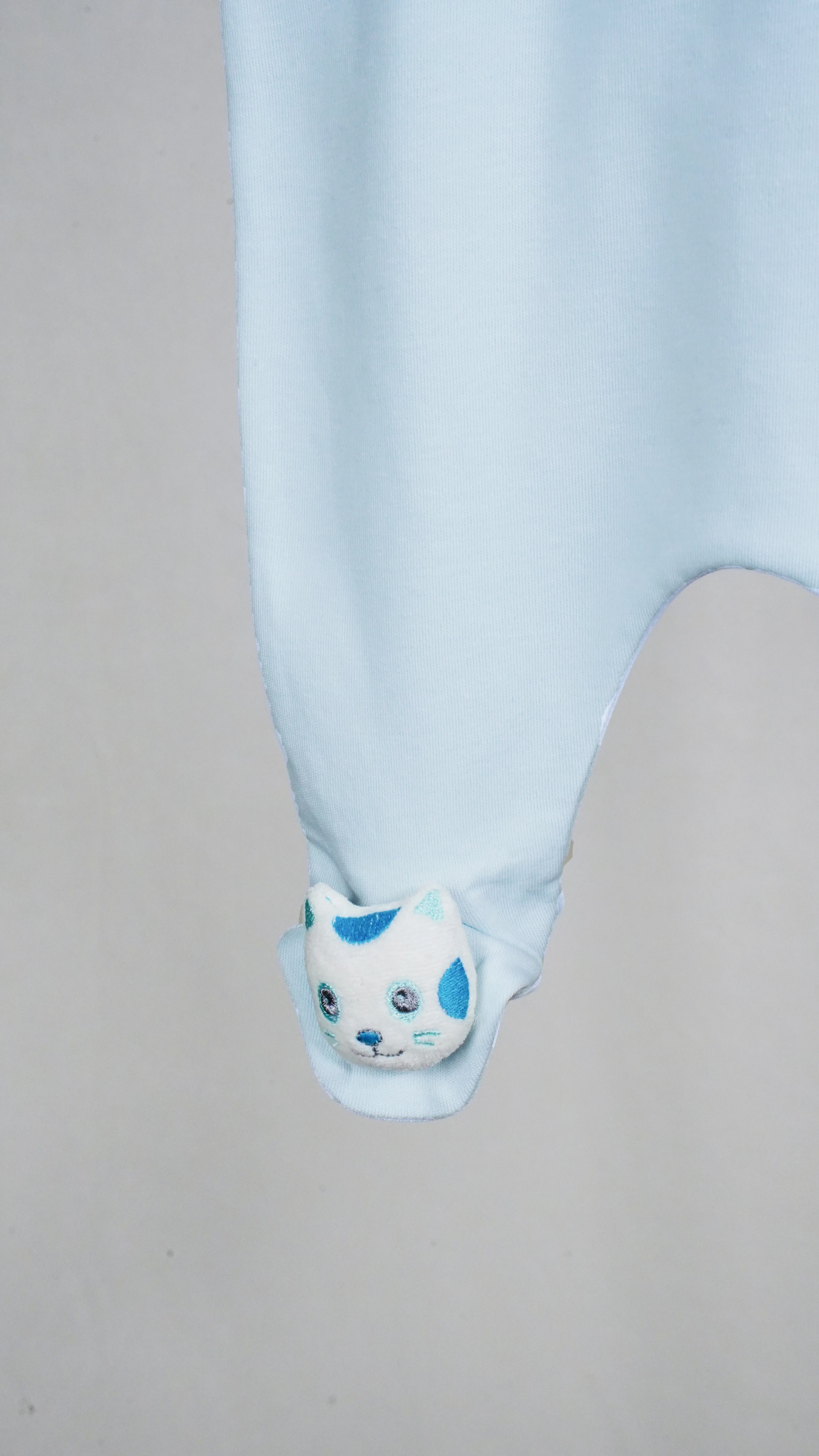 Lora Bliss Bebe Oyuncaklı Bebek Pantolonu | Yumuşak ve Eğlenceli Detaylı - Açık Mavi