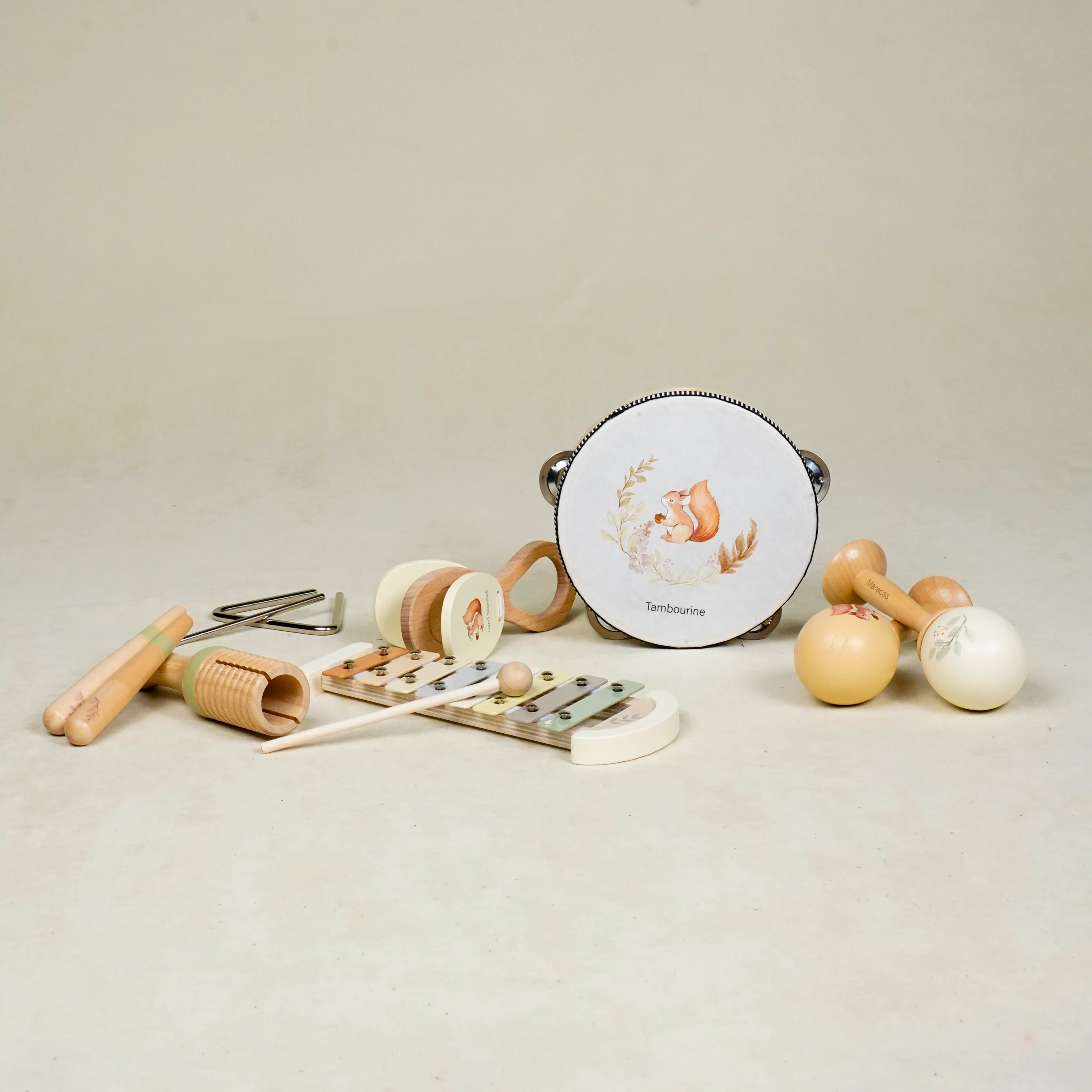 Lora Bliss Anaokulu Ahşap Oyuncak Seti