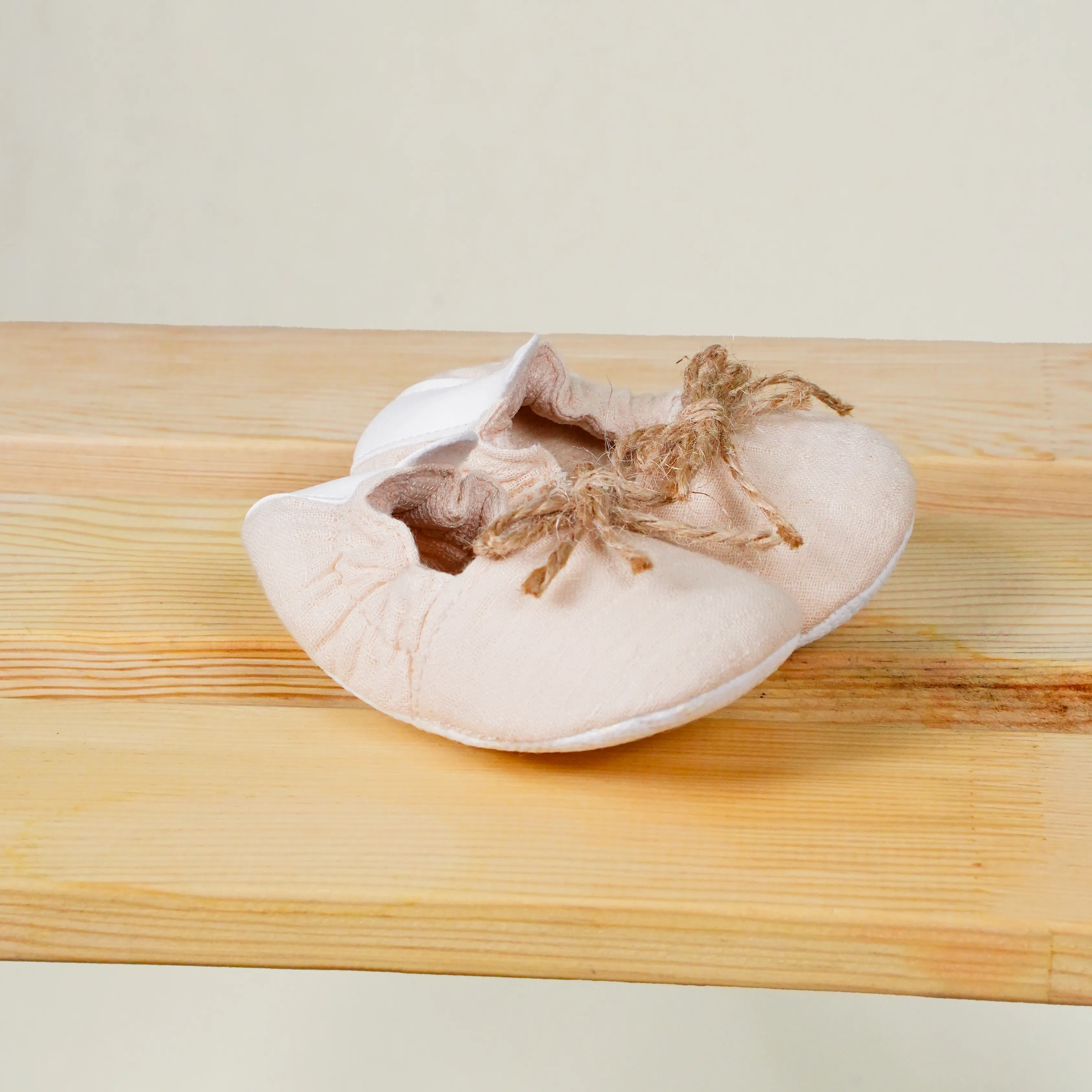 Lora Bliss – Kız Bebek Patik - Bej