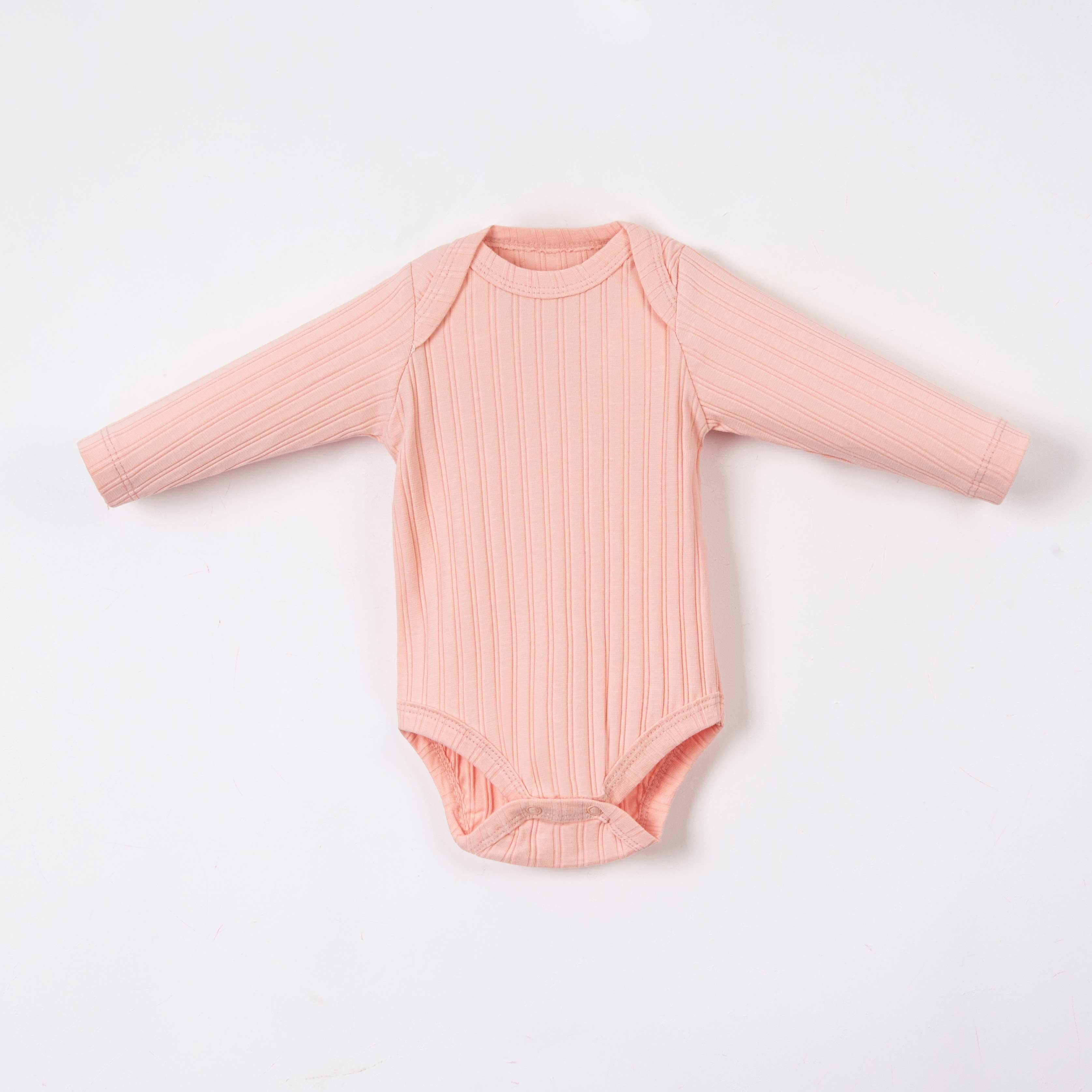 Lora Bliss Unisex Uzun Kollu Body - Somon