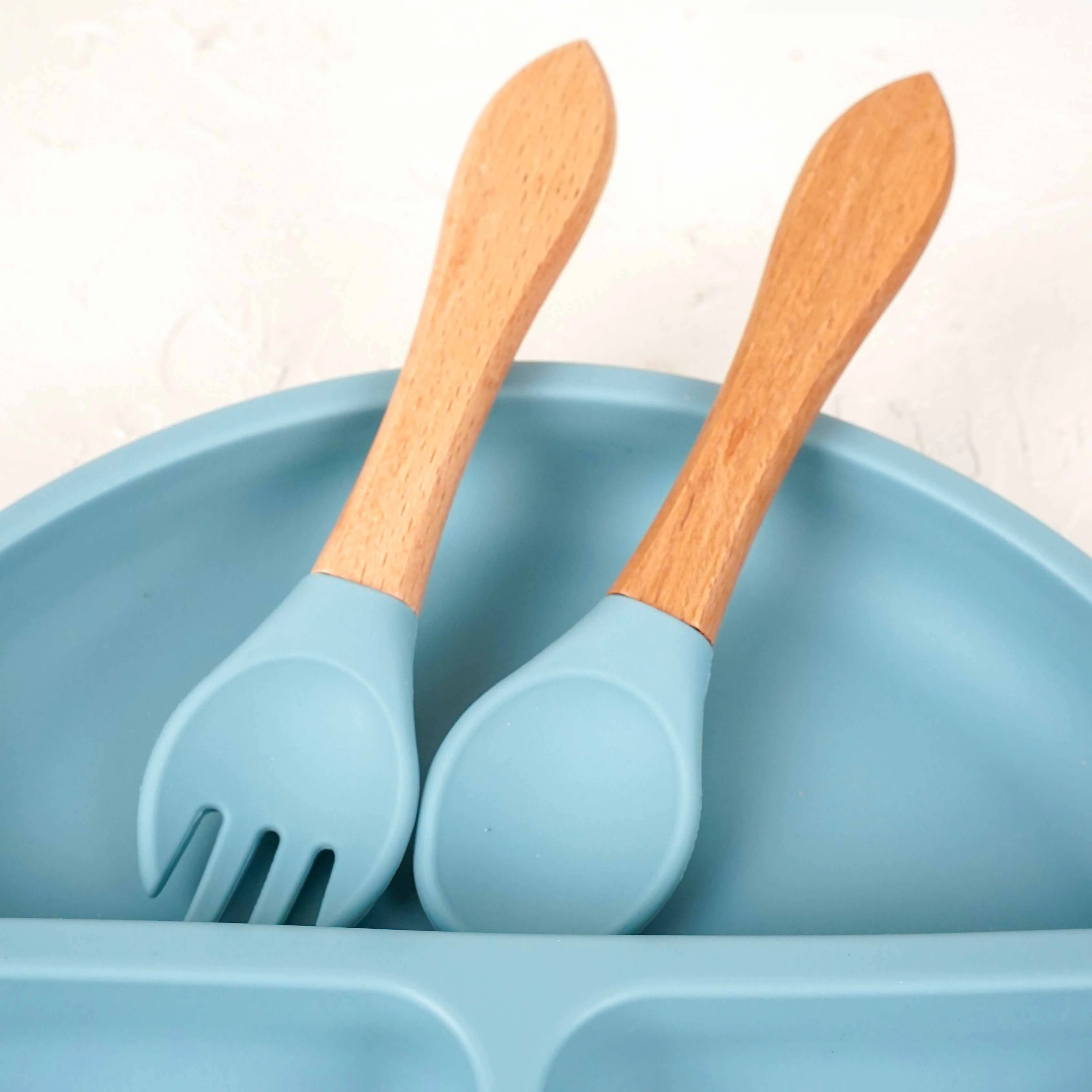 Lora Bliss 5 Parça Silikon Bebek Yemek Takımı