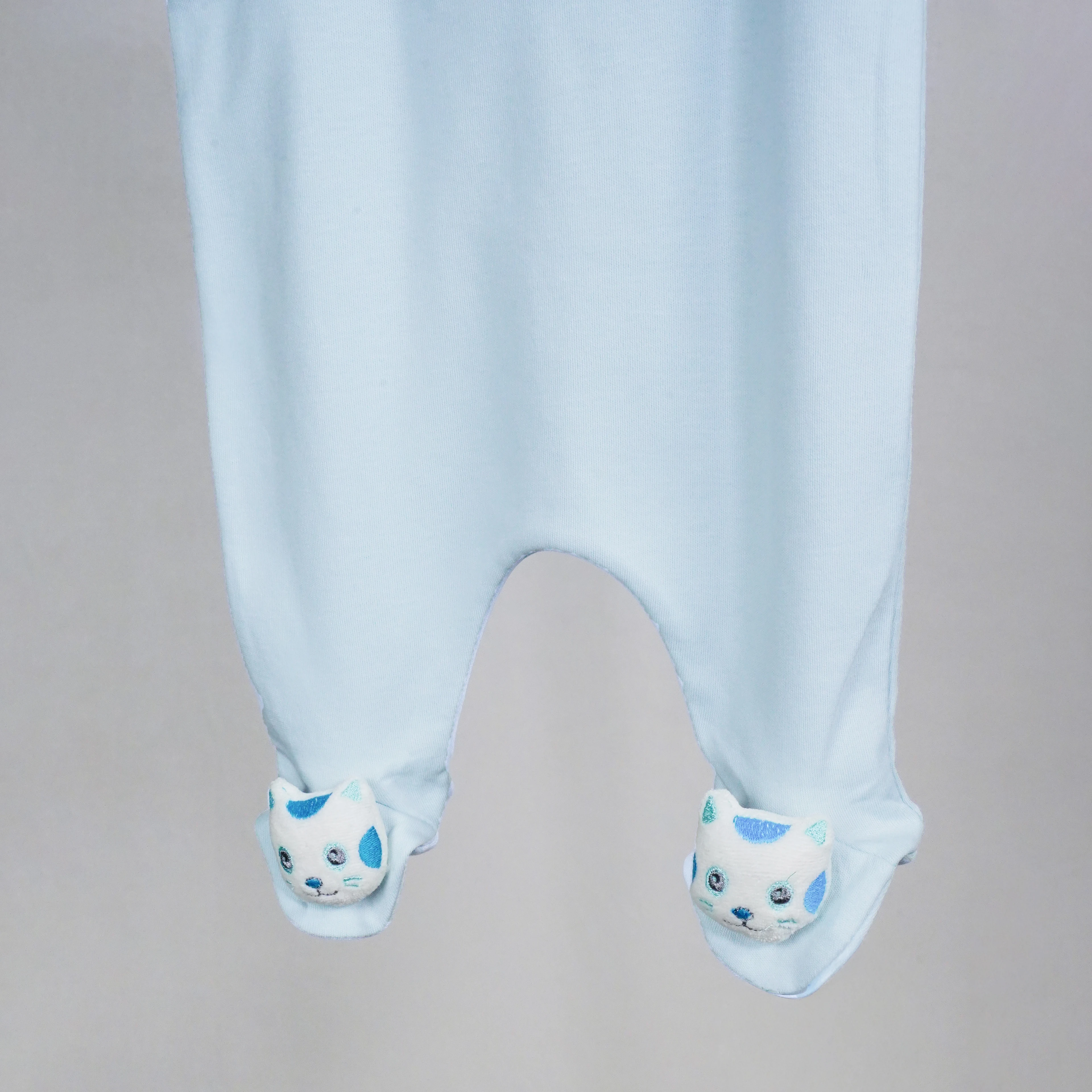 Lora Bliss Bebe Oyuncaklı Bebek Pantolonu | Yumuşak ve Eğlenceli Detaylı - Açık Mavi