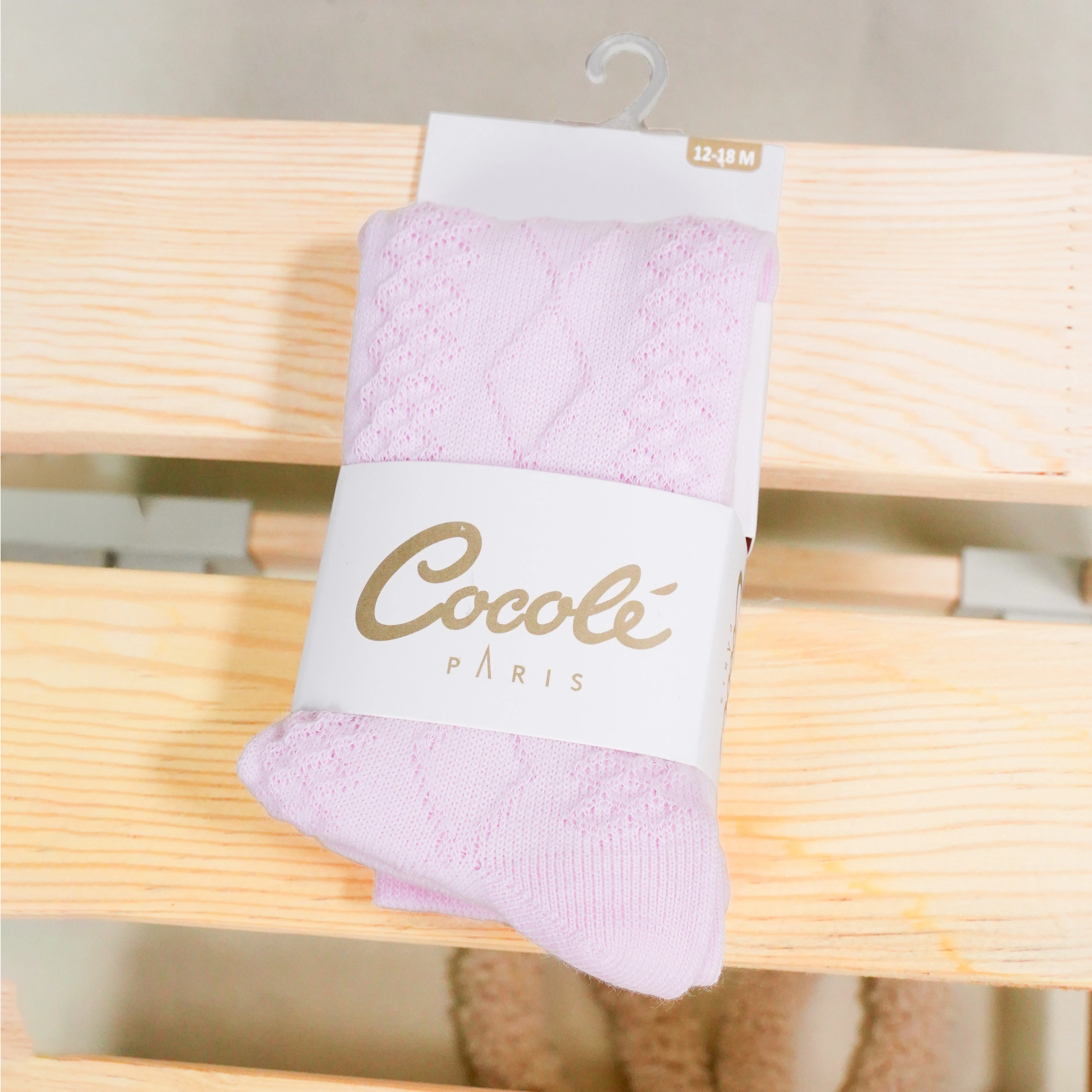 Lora Bliss Ay Desenli Külotlu Çorap - Pembe