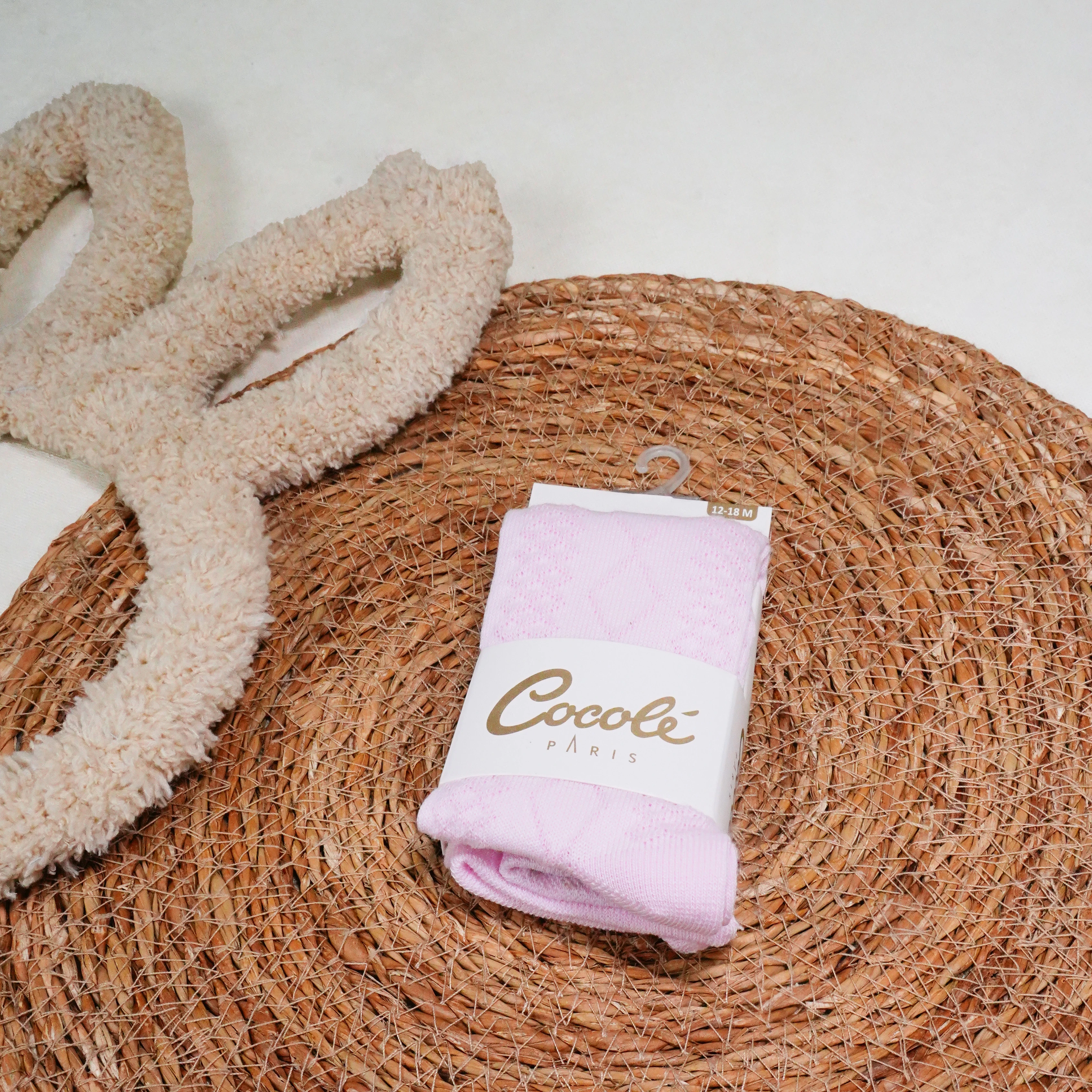 Lora Bliss Ay Desenli Külotlu Çorap - Pembe