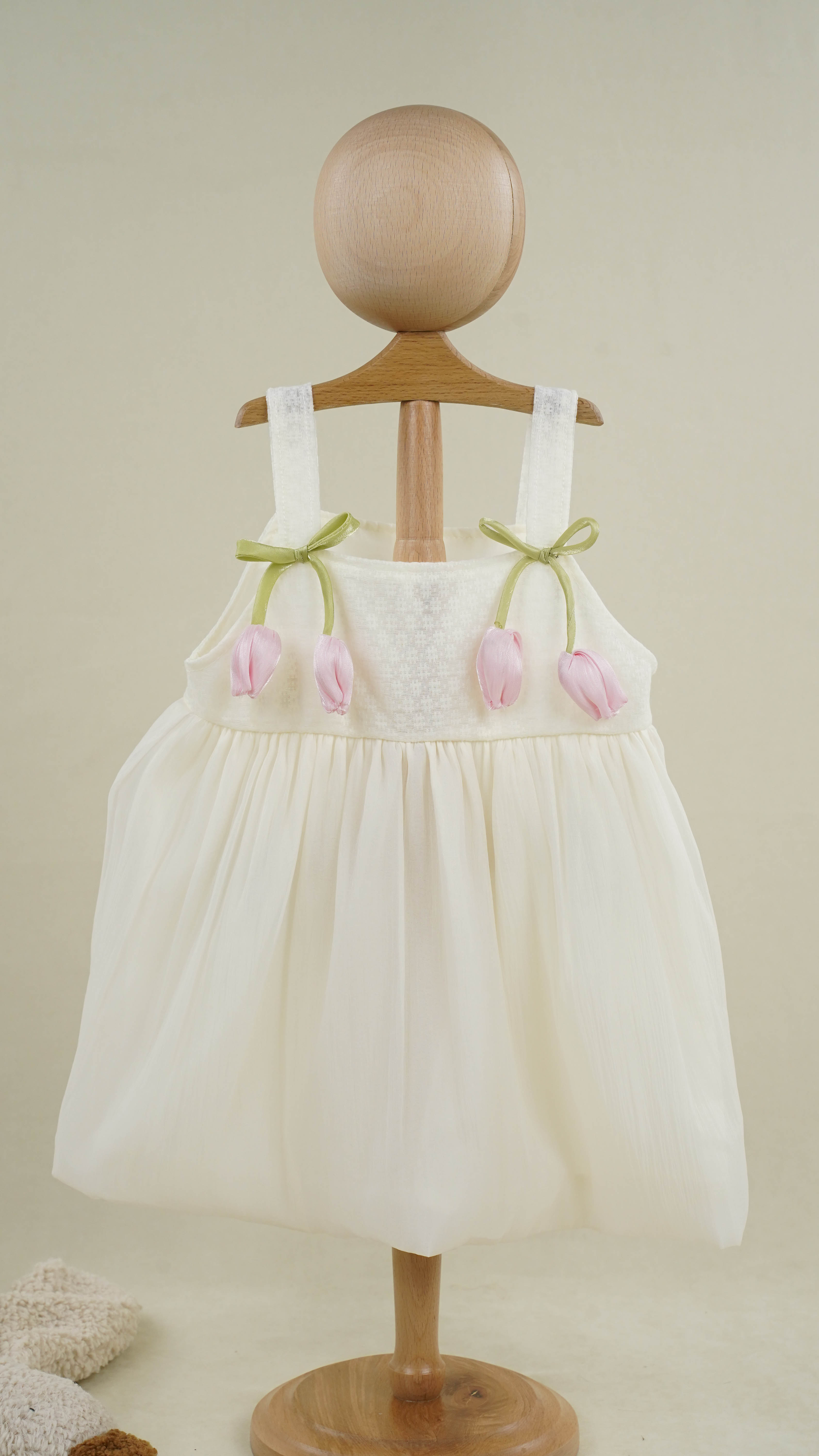 Lora Bliss Kız Bebek Çiçekli Elbise