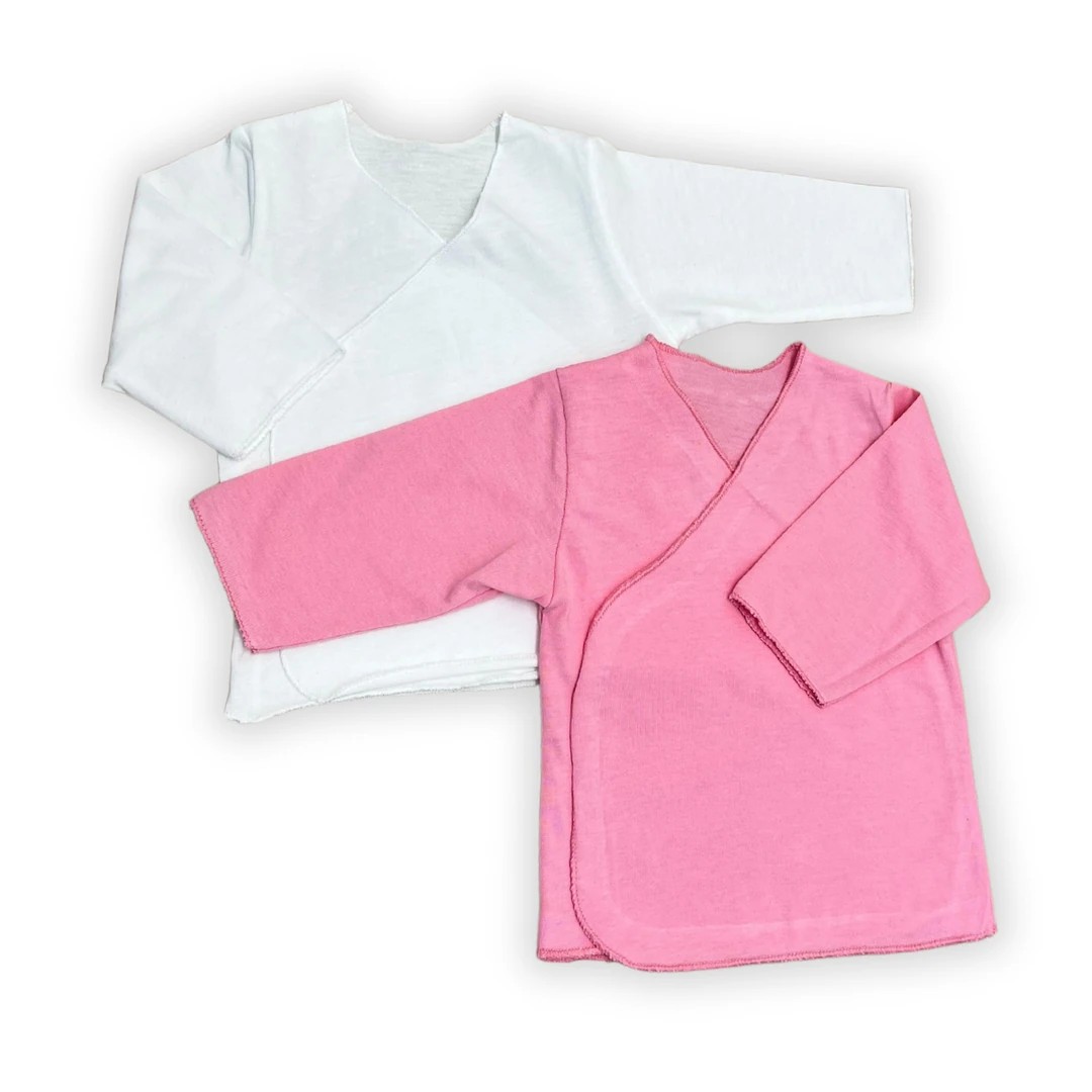 Lora Bliss Unisex 0-6 Ay 2'li İç Zıbın - Pembe