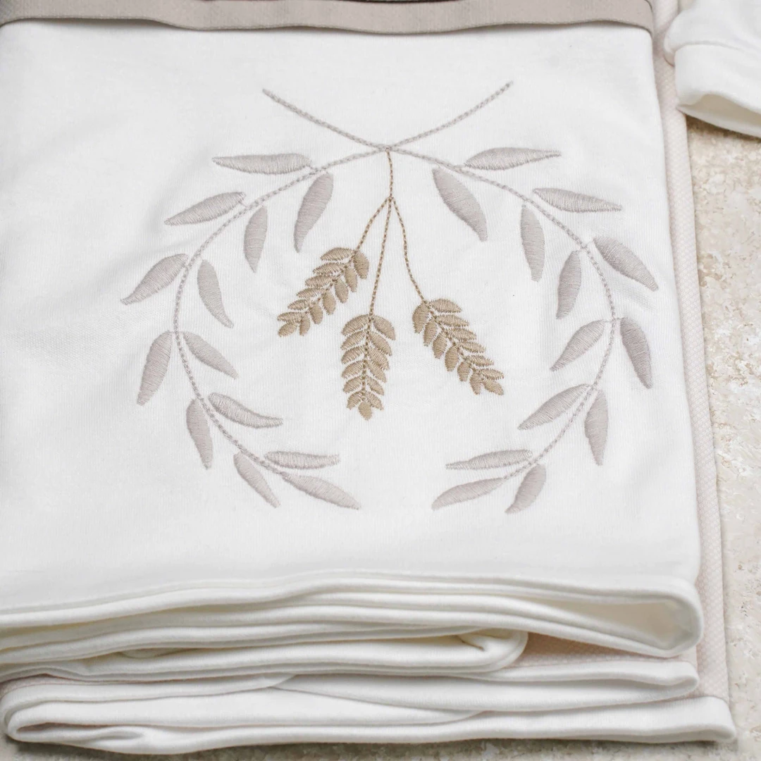 Lora Bliss Erkek Bebek Armalı 10’lu Hastane Çıkışı Seti - Bej