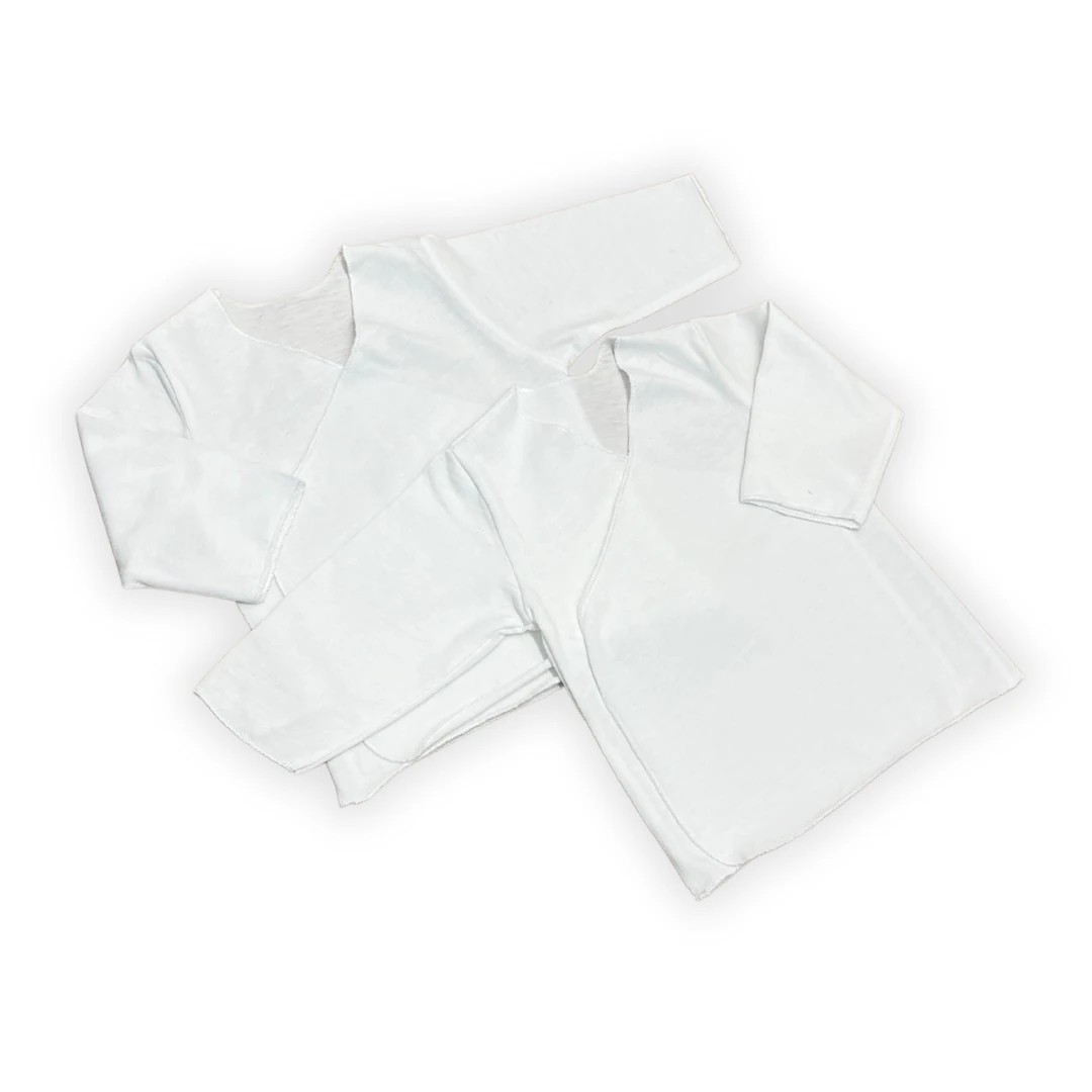 Lora Bliss Unisex 0-6 Ay 2'li İç Zıbın - Ekru